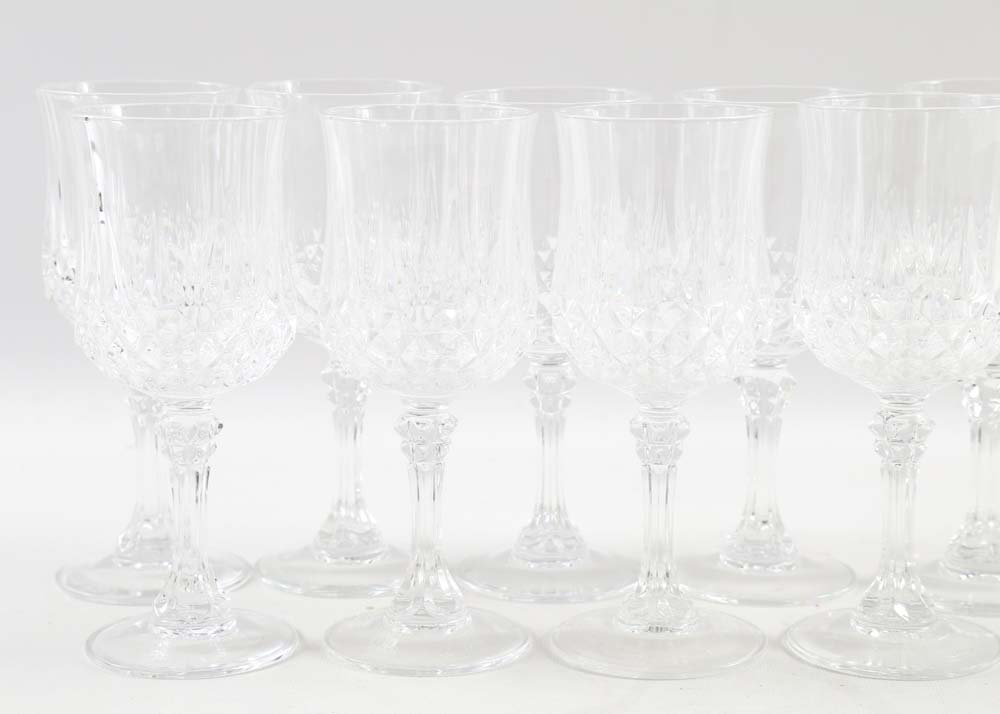 Cristal D'Arques "Longchamp" Wine Glasses