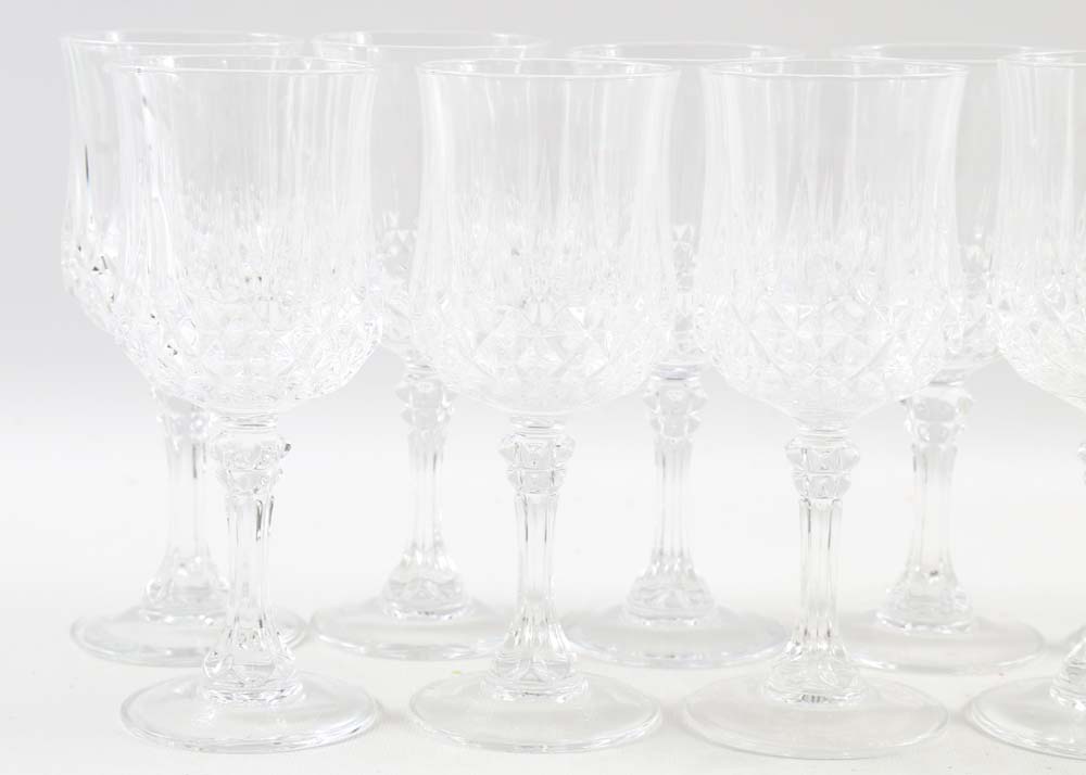 Cristal D'Arques "Longchamp" Wine Glasses