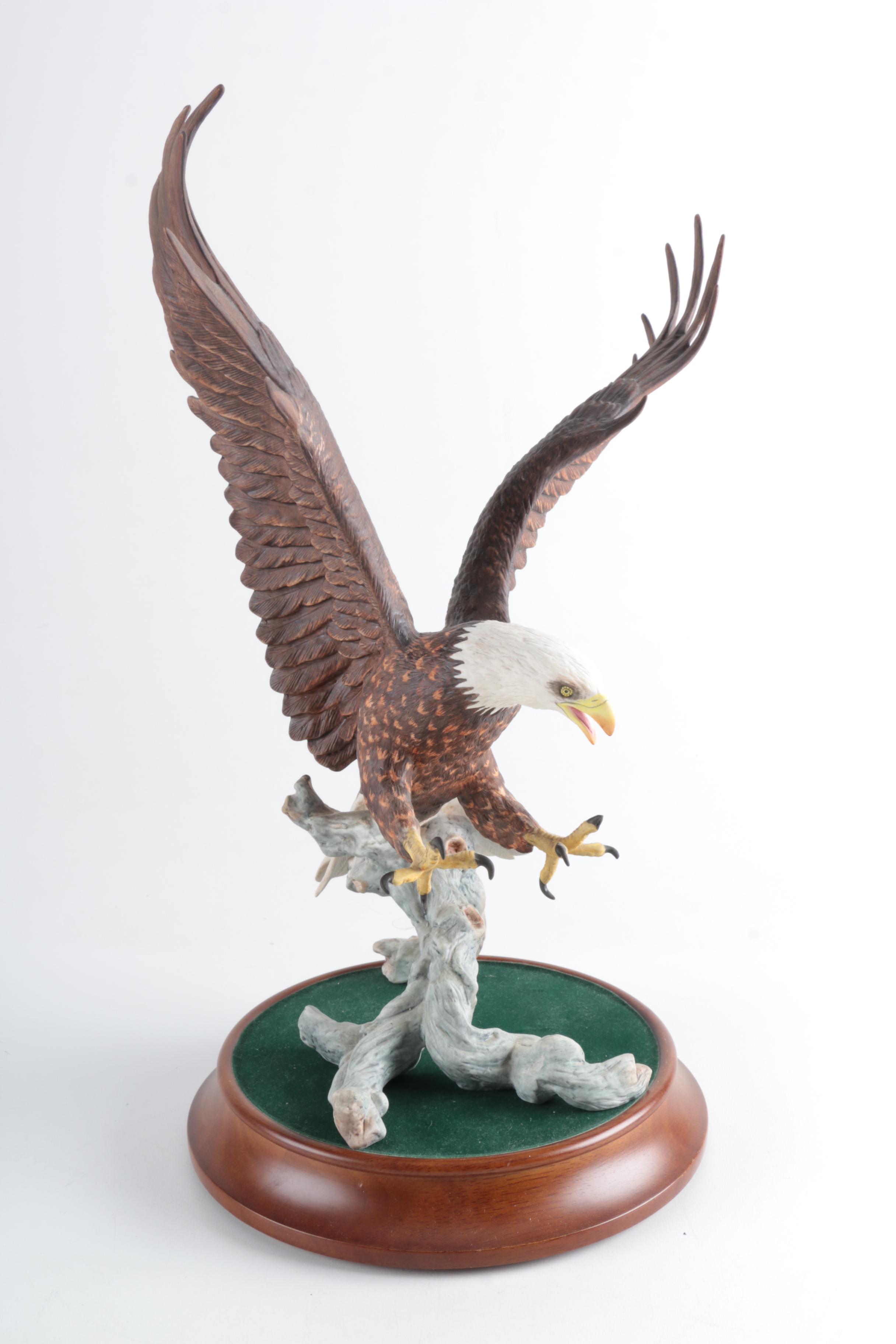 The Franklin Mint's Eagle Figurine "American Majesty"