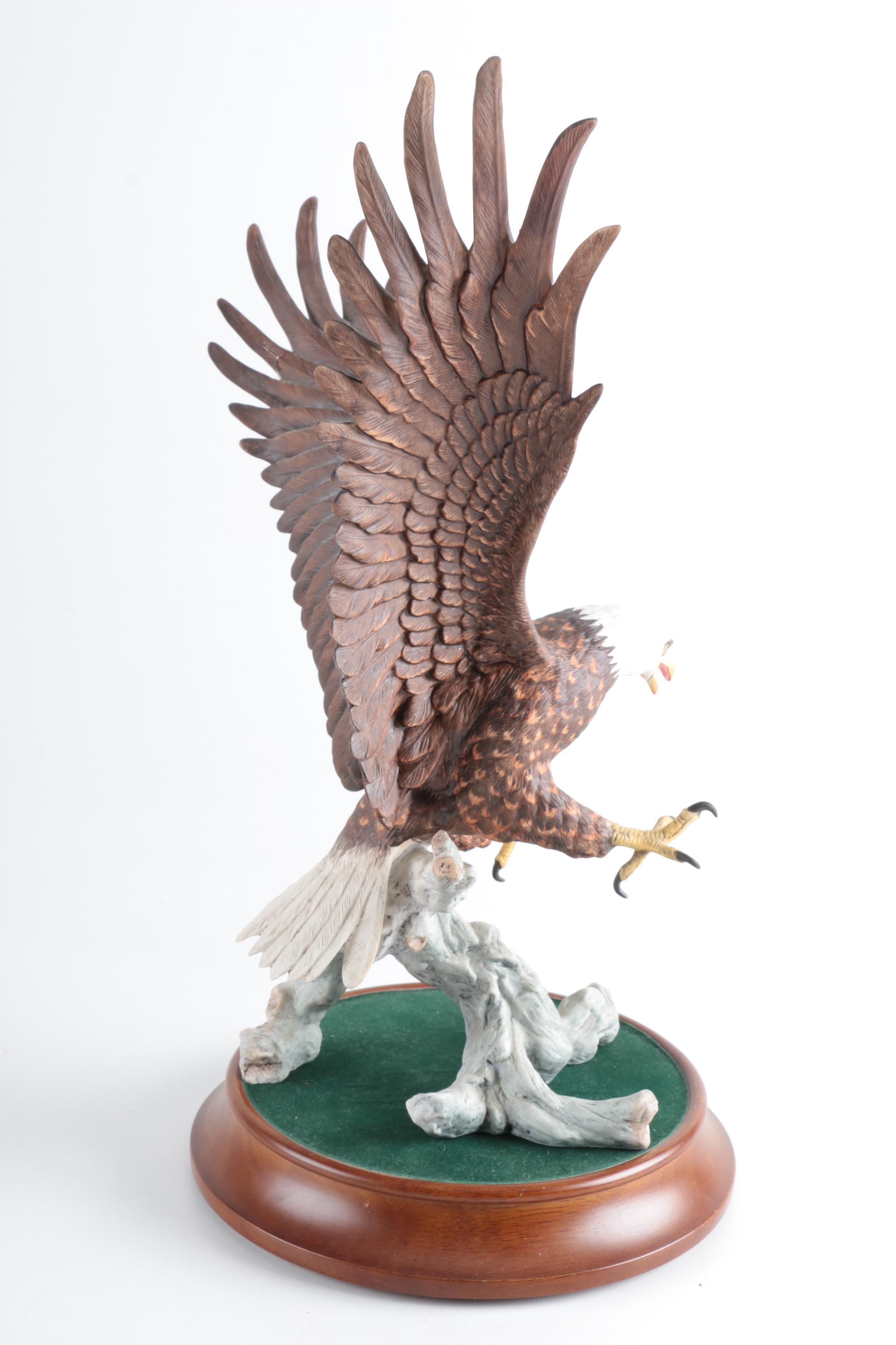 The Franklin Mint's Eagle Figurine "American Majesty"