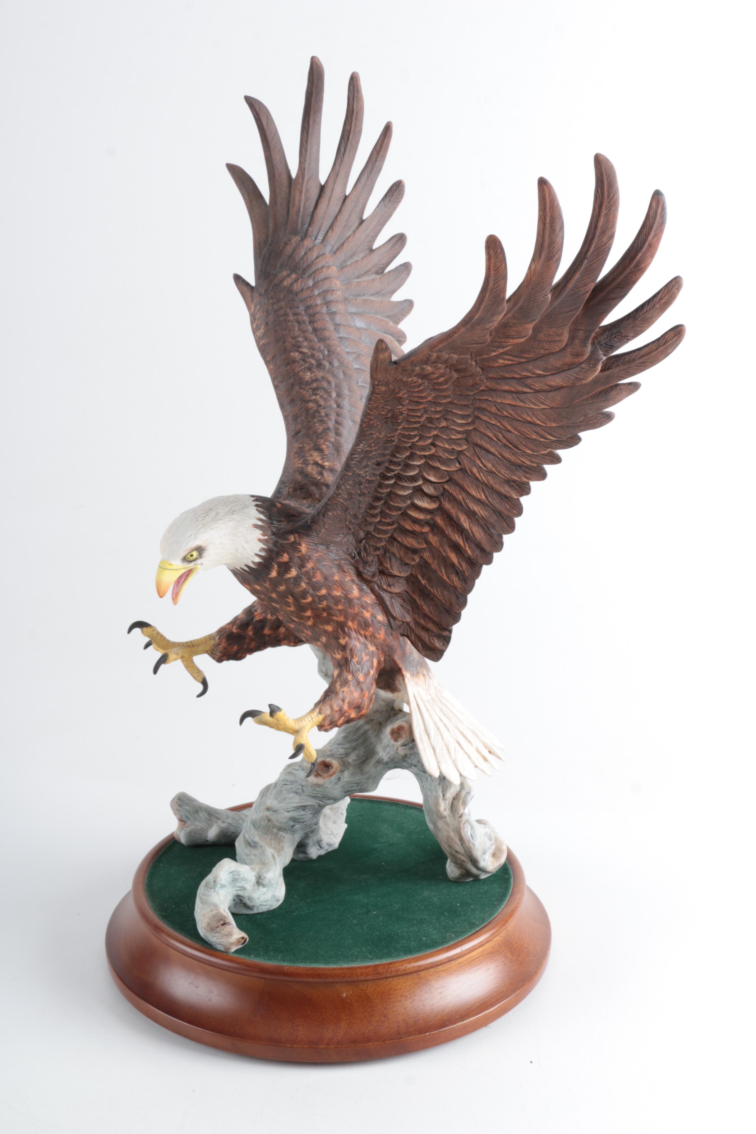 The Franklin Mint's Eagle Figurine "American Majesty"