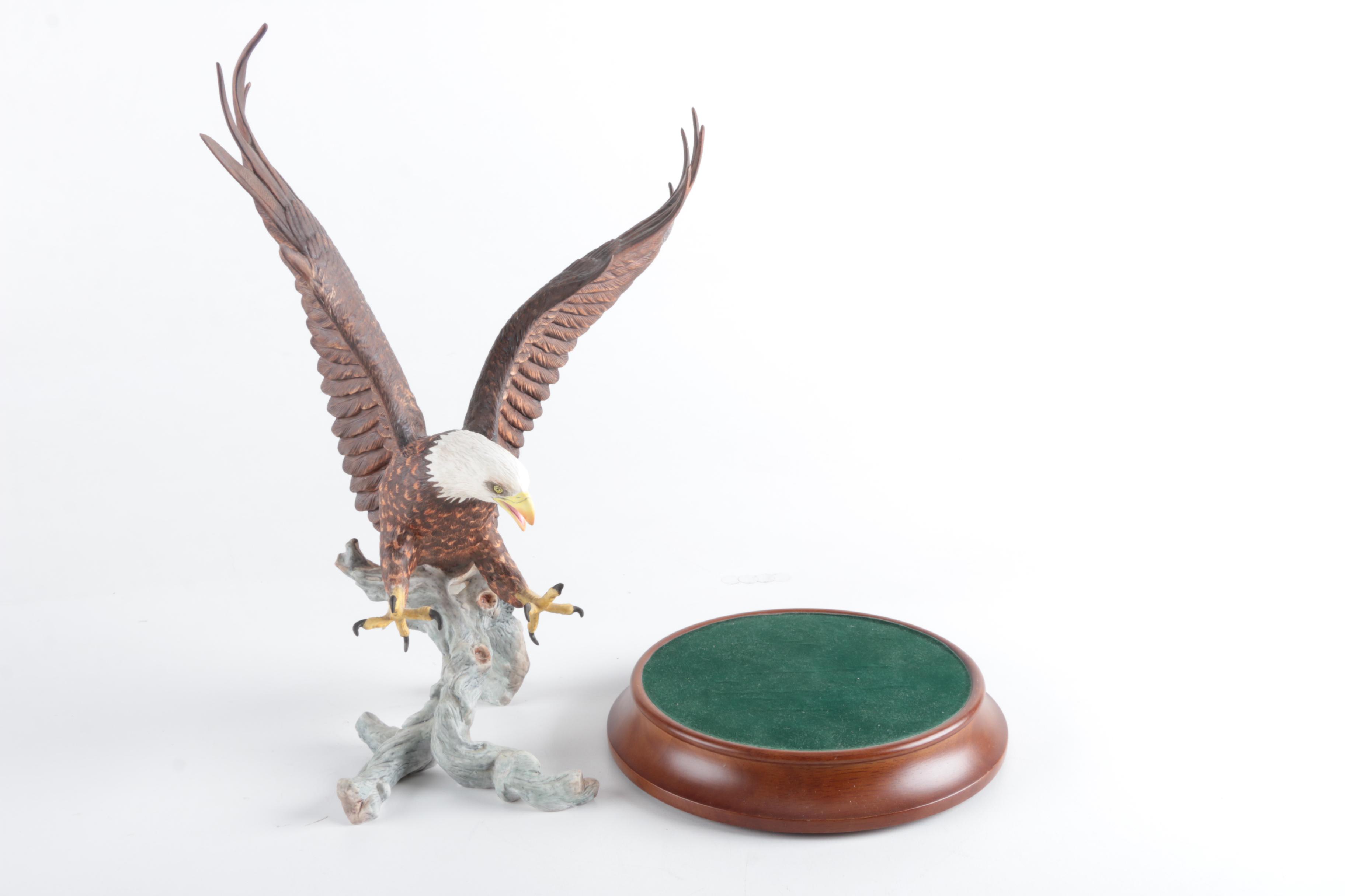 The Franklin Mint's Eagle Figurine "American Majesty"