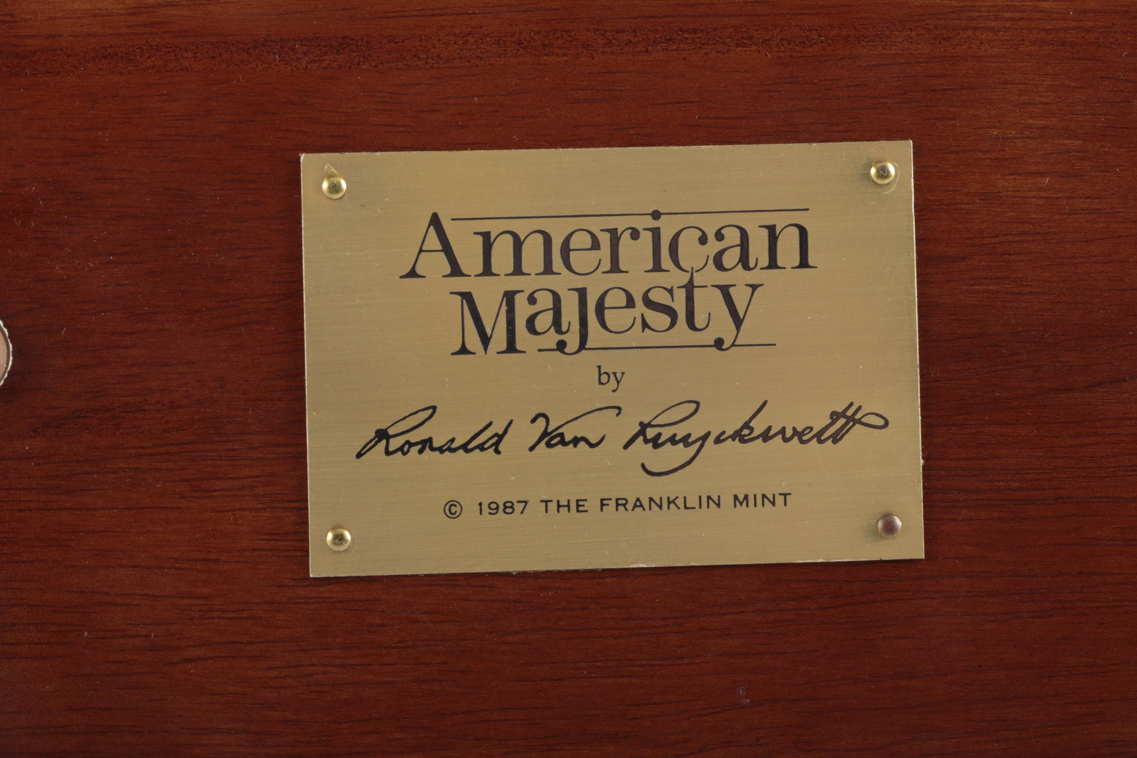 The Franklin Mint's Eagle Figurine "American Majesty"