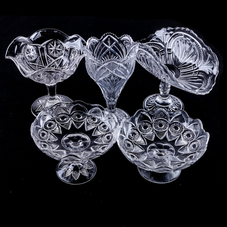 Collection of EAPG Serving Pieces