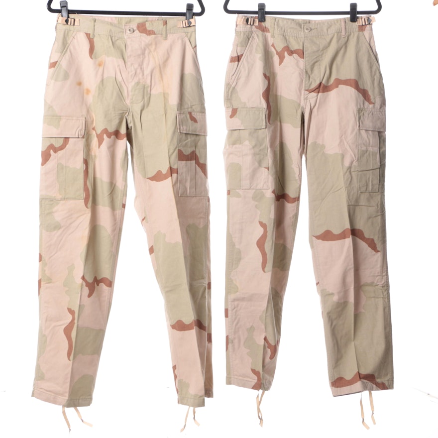 Men's Dessert Camouflage Military Pants