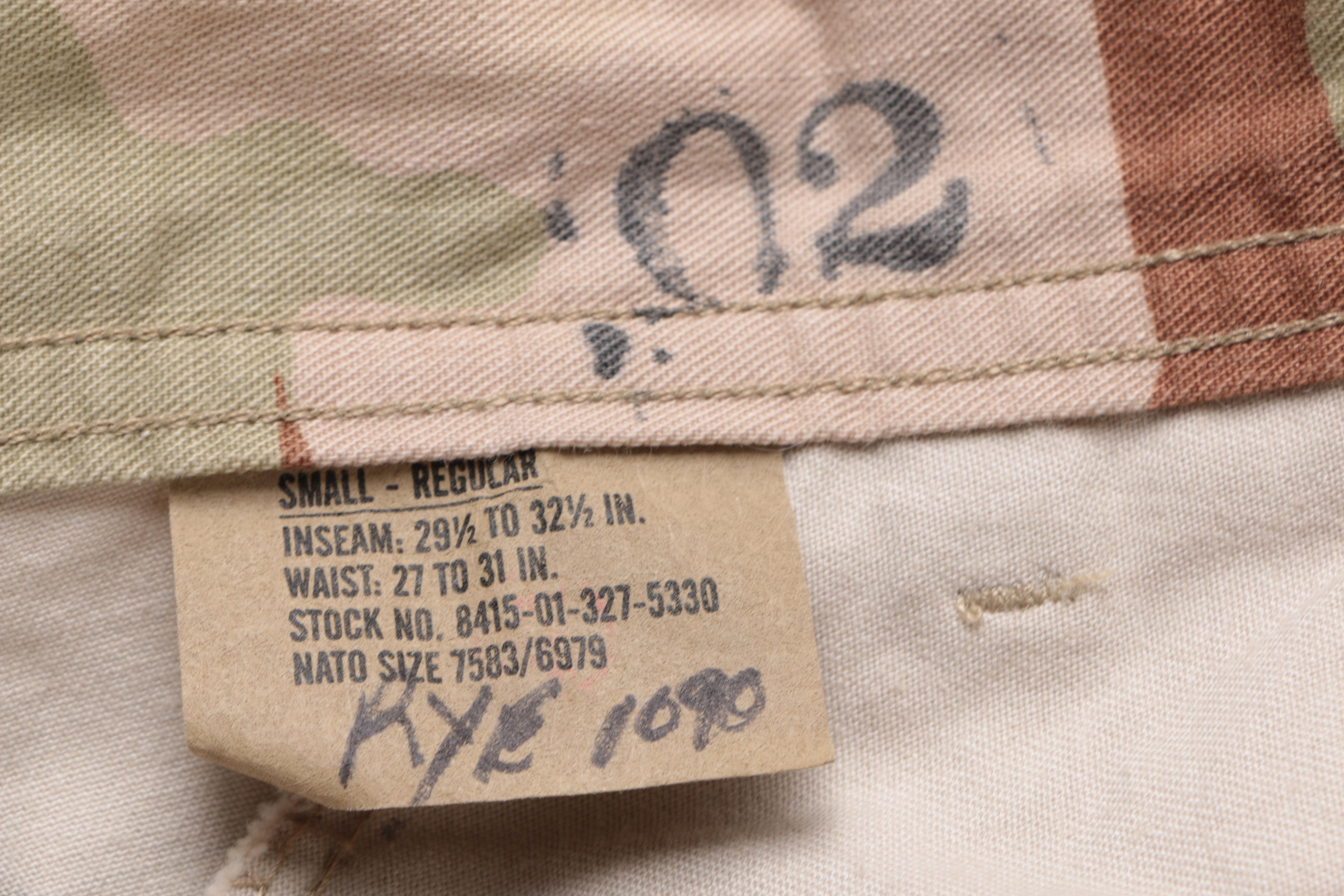 Men's Dessert Camouflage Military Pants