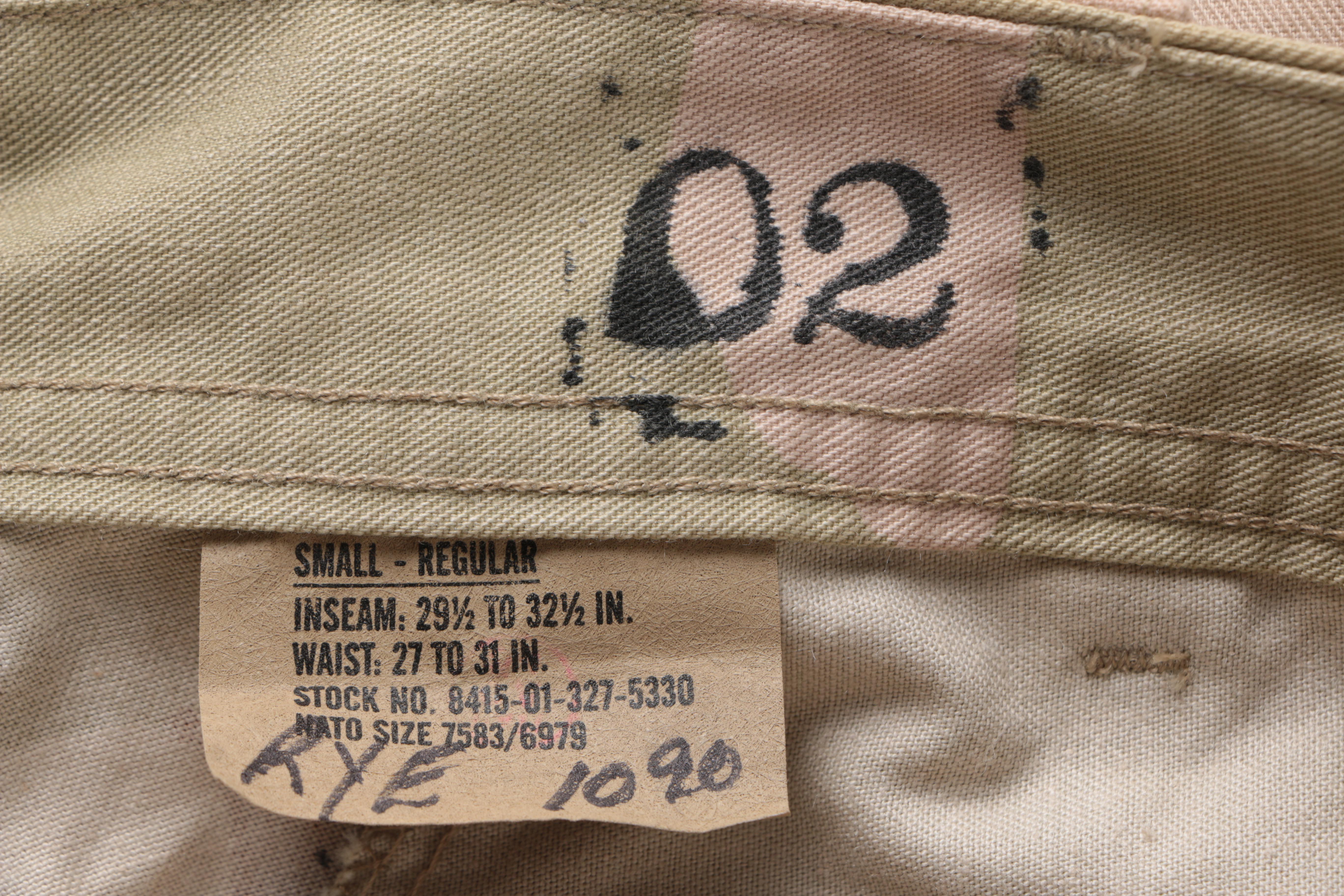 Men's Dessert Camouflage Military Pants