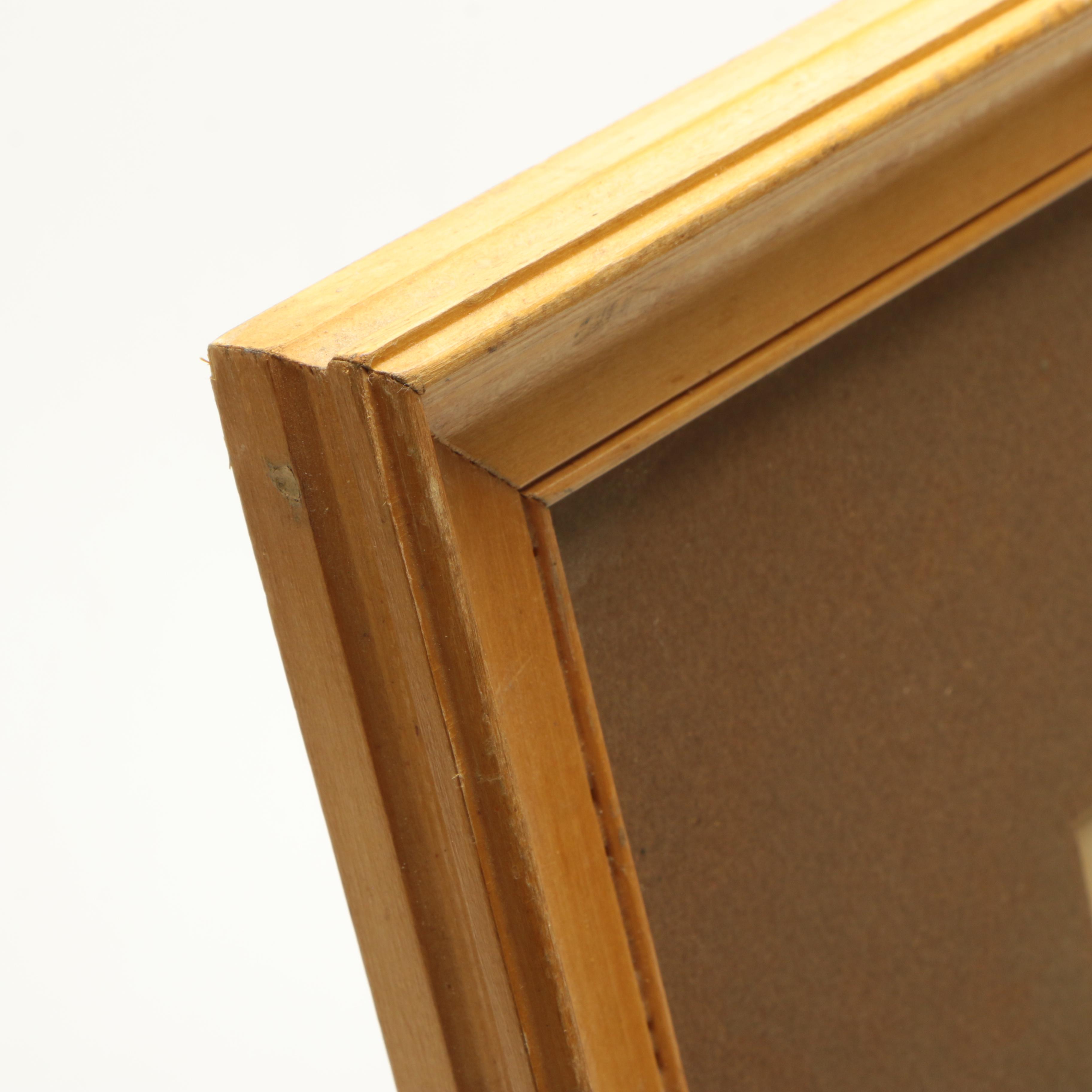 Two Offset Lithographs of Architectural Scenes