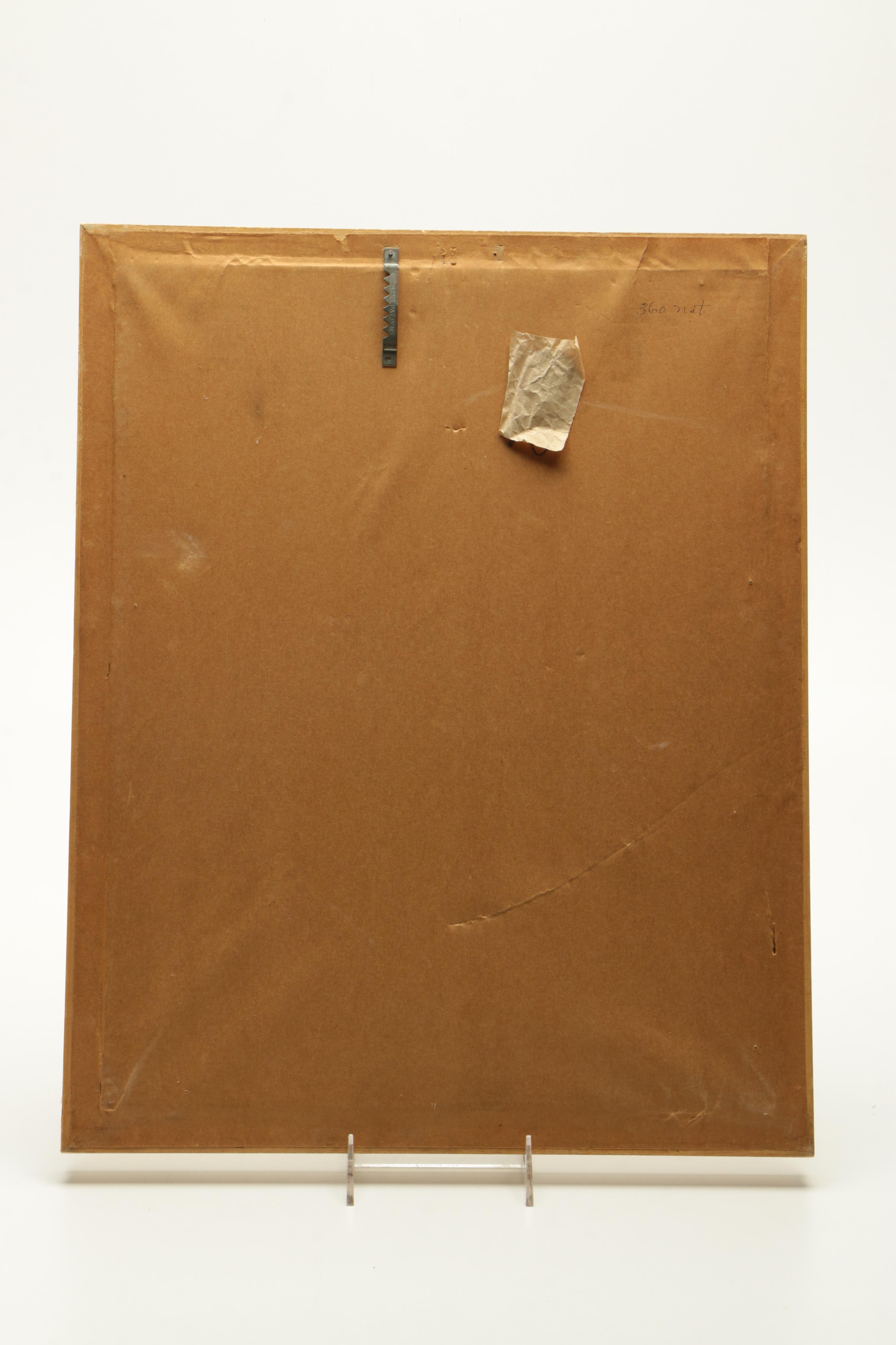 Two Offset Lithographs of Architectural Scenes