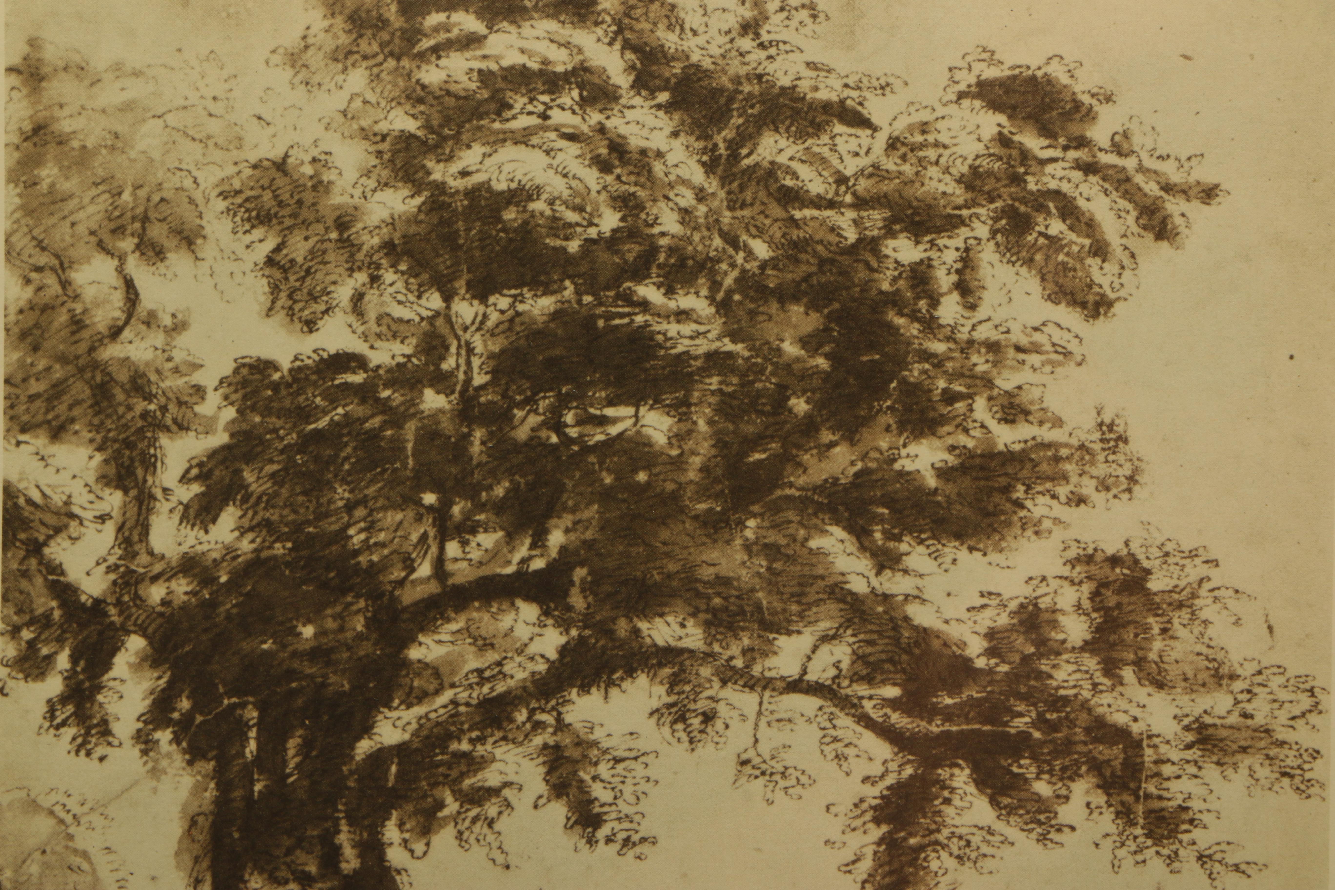 Two Offset Lithographs of Architectural Scenes