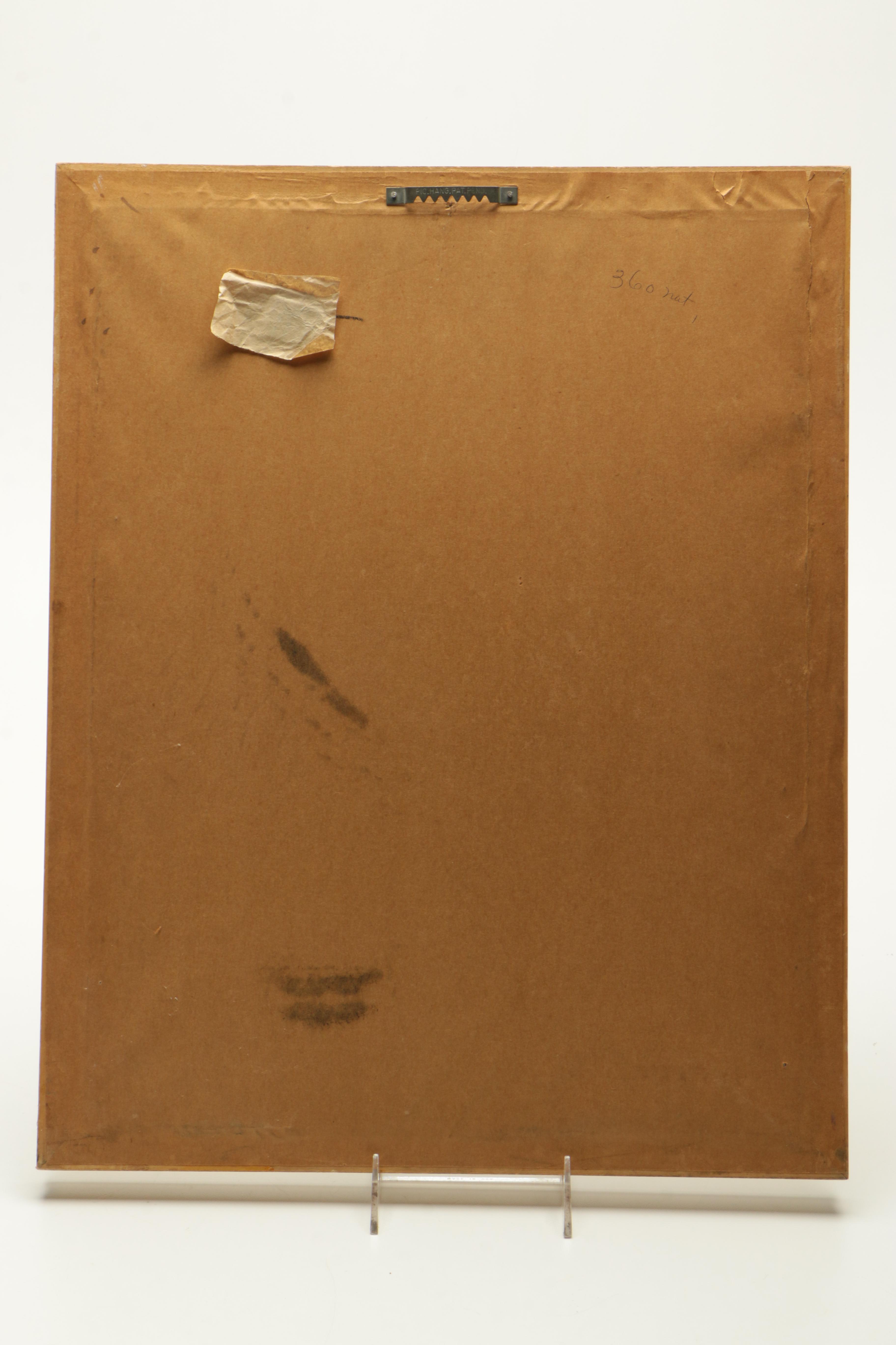 Two Offset Lithographs of Architectural Scenes