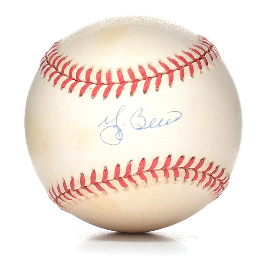 Yogi Berra Signed Baseball  Visual COA