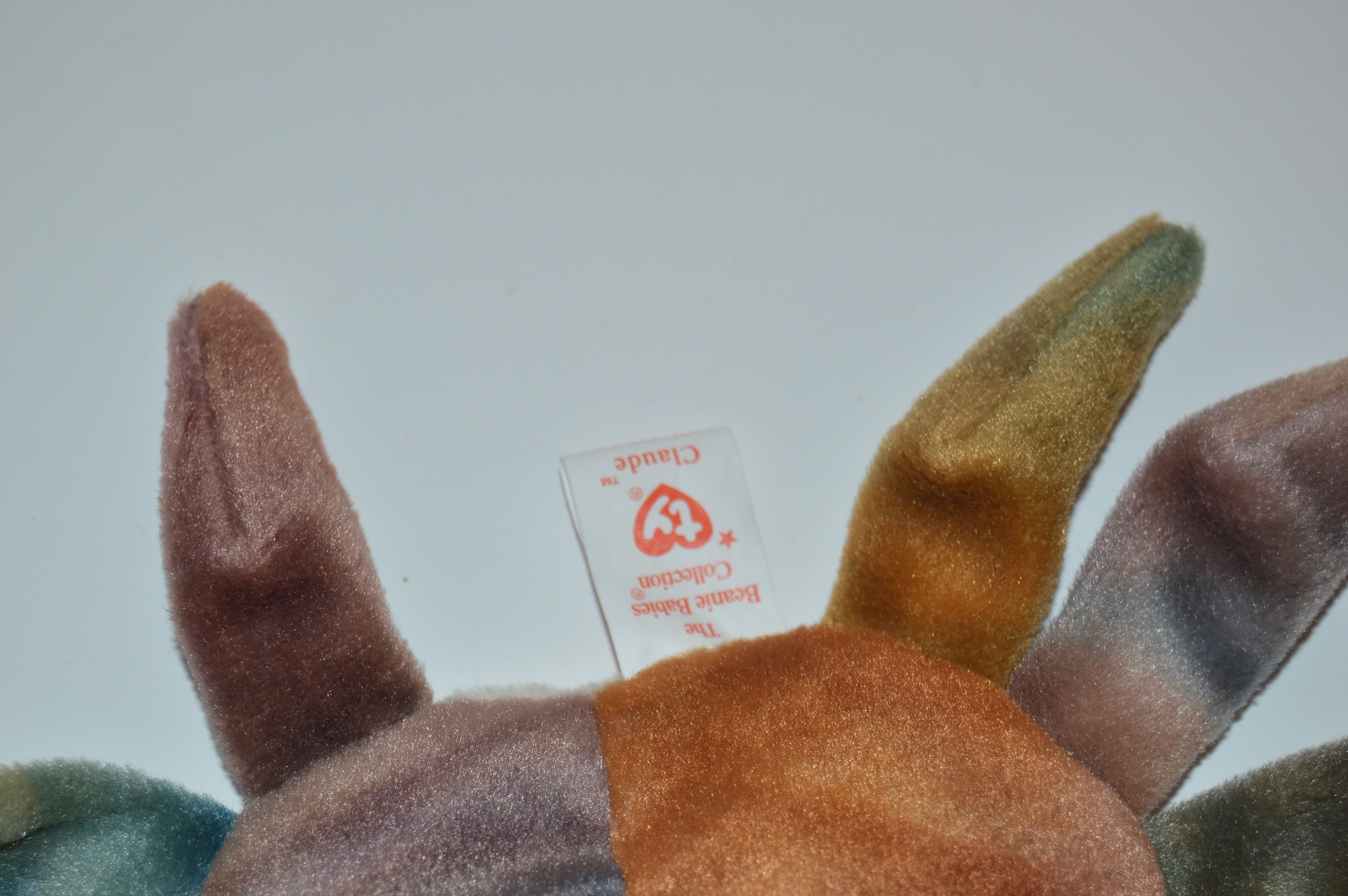 Rare "Claude" Beanie Baby