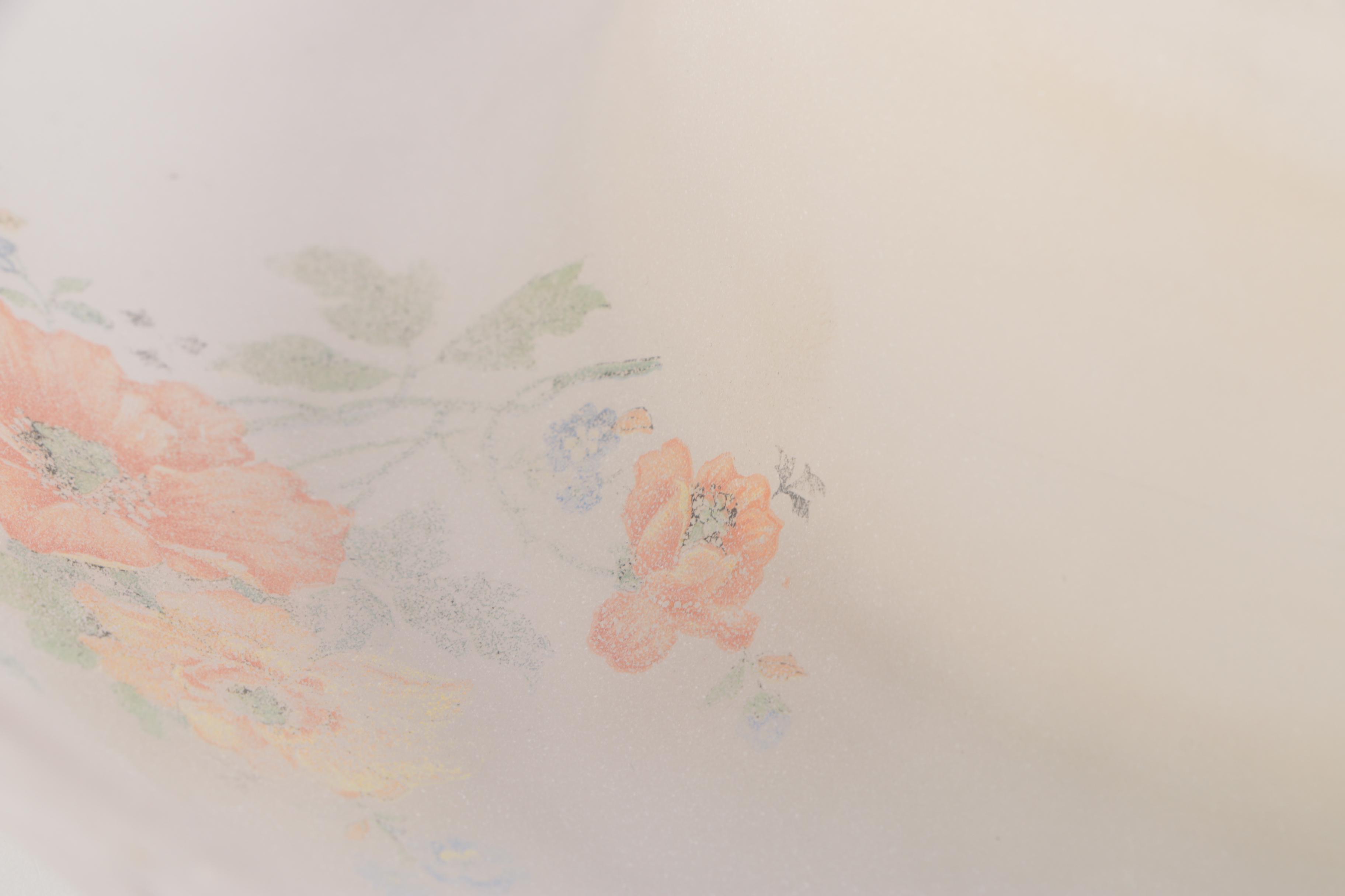 Vintage Glass Serving Dish