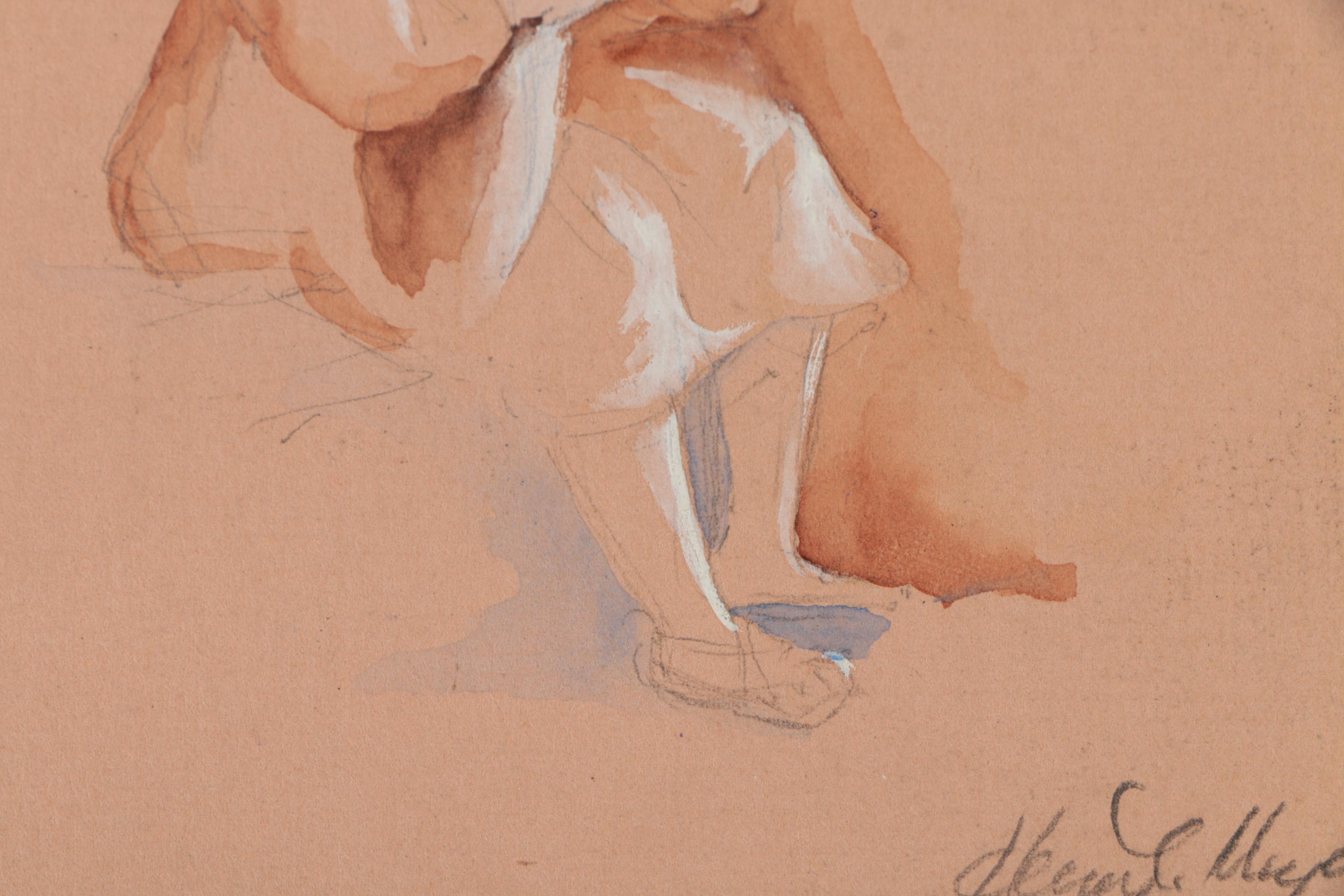 Henry C. Meyer Drawings and Gouache Paintings on Paper