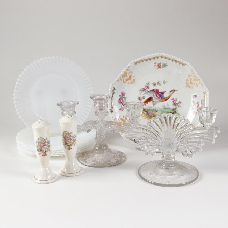 Ceramic and Glass Tableware and Decor