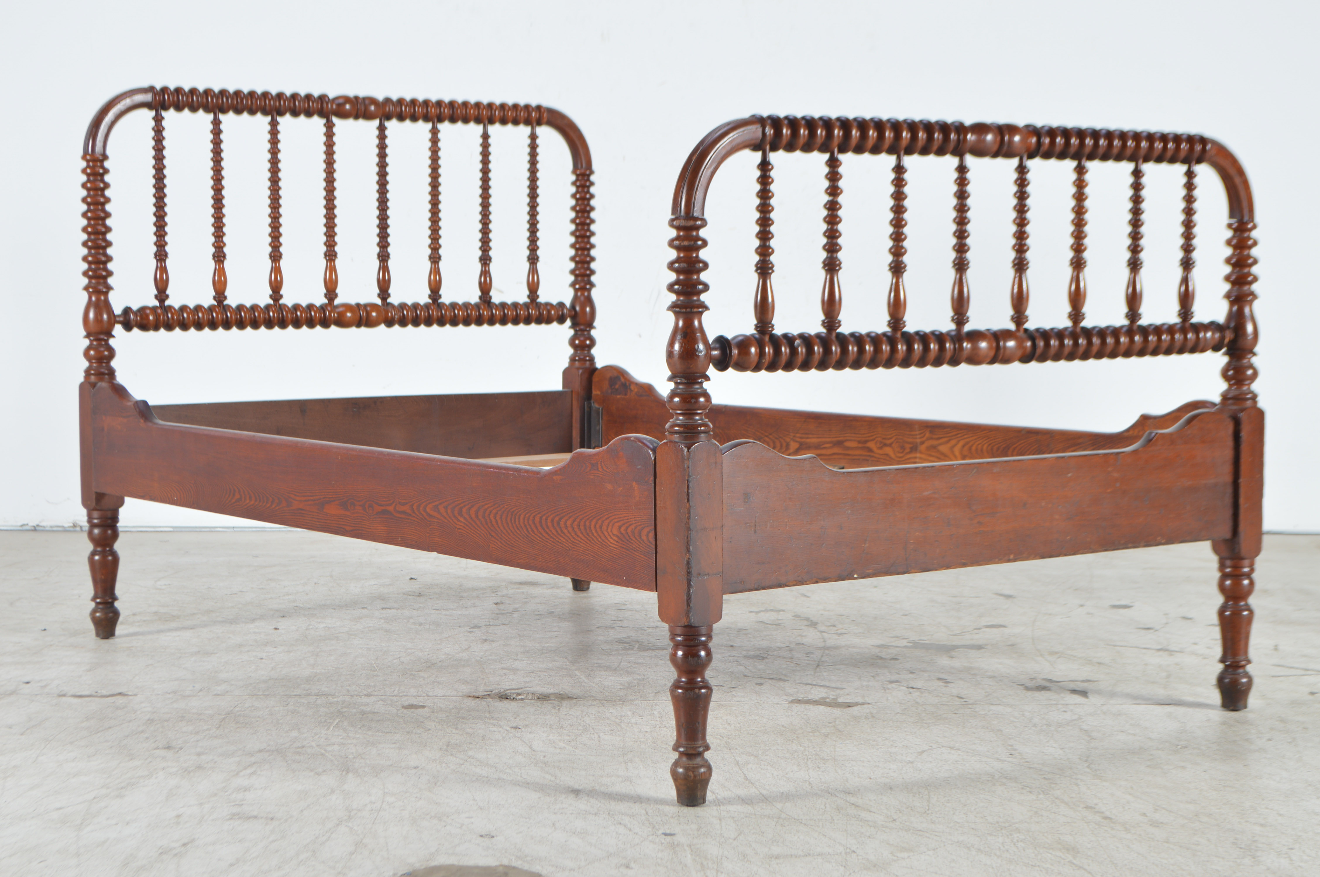 Antique Jenny Lind 3/4 Bed Frame