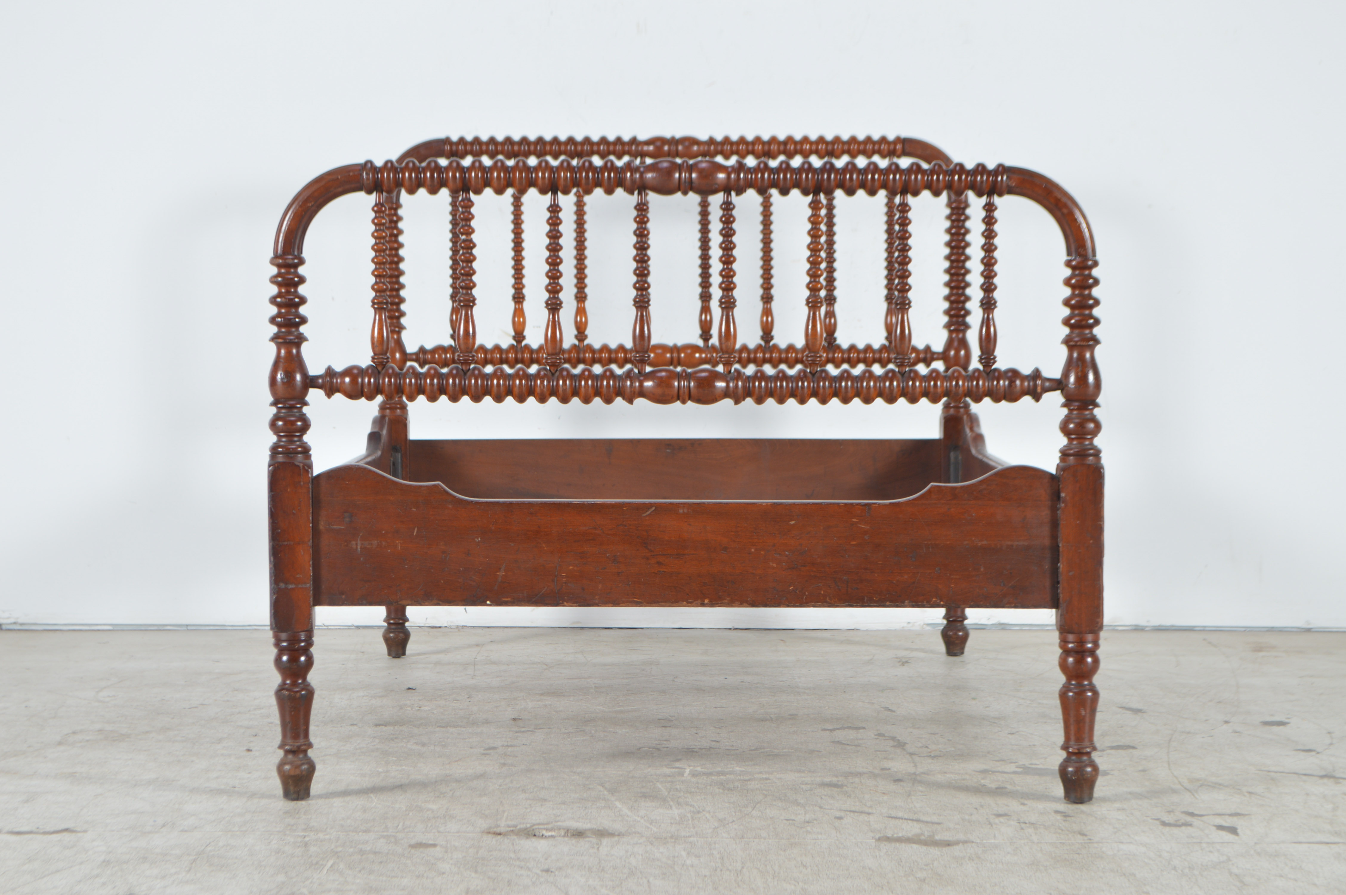 Antique Jenny Lind 3/4 Bed Frame