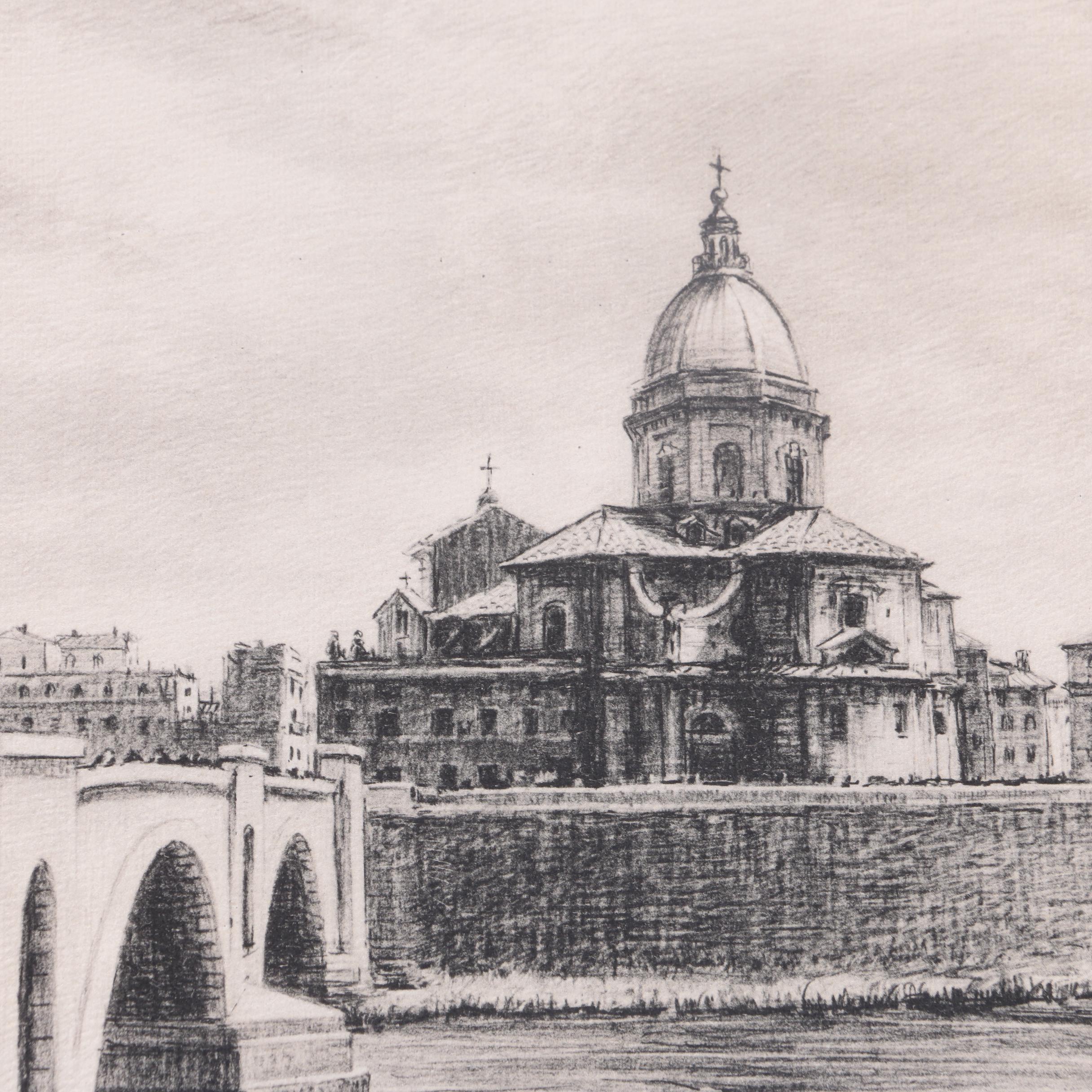 Reproduction Prints After Illustrations of Roman Monuments