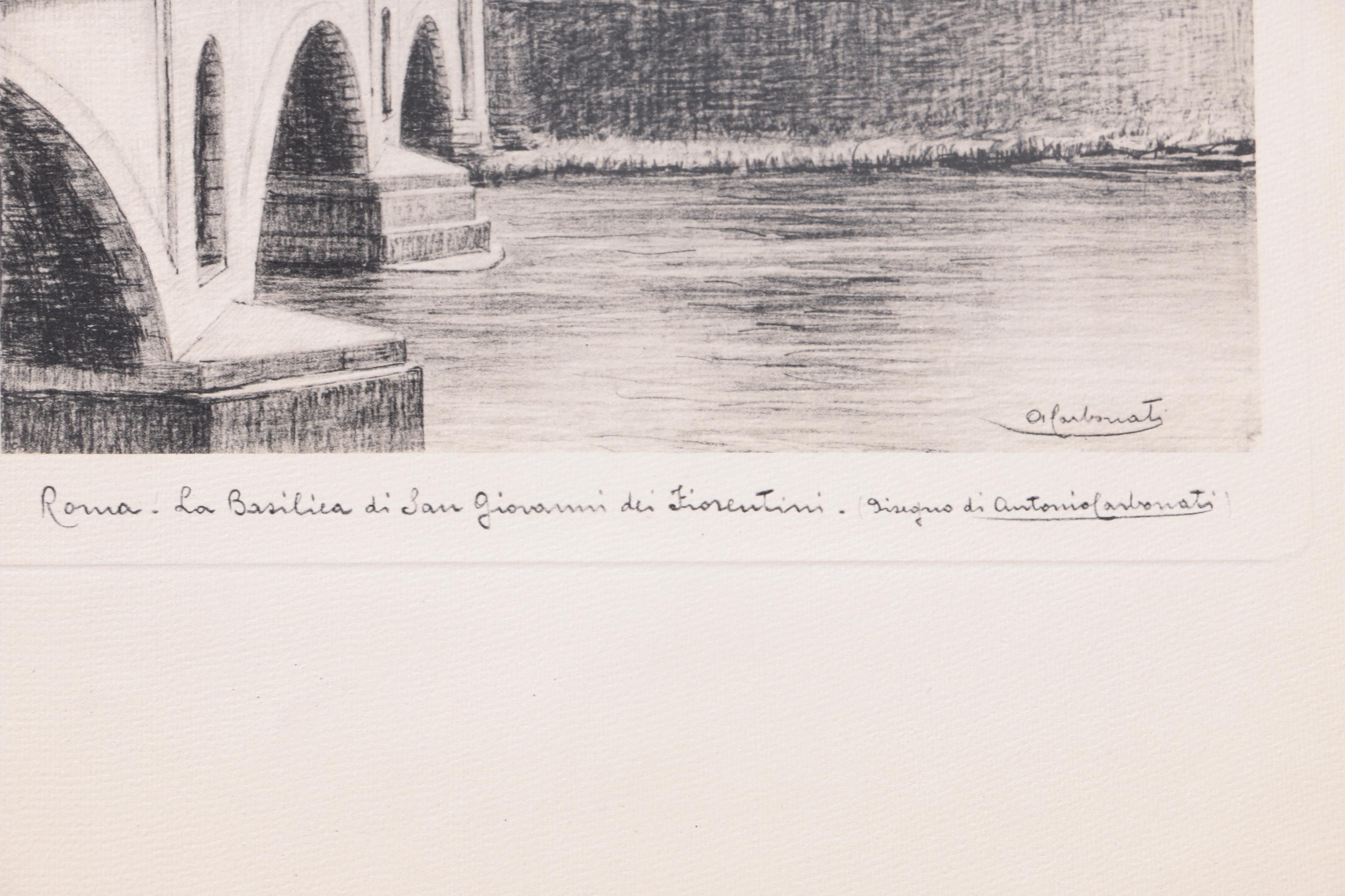 Reproduction Prints After Illustrations of Roman Monuments