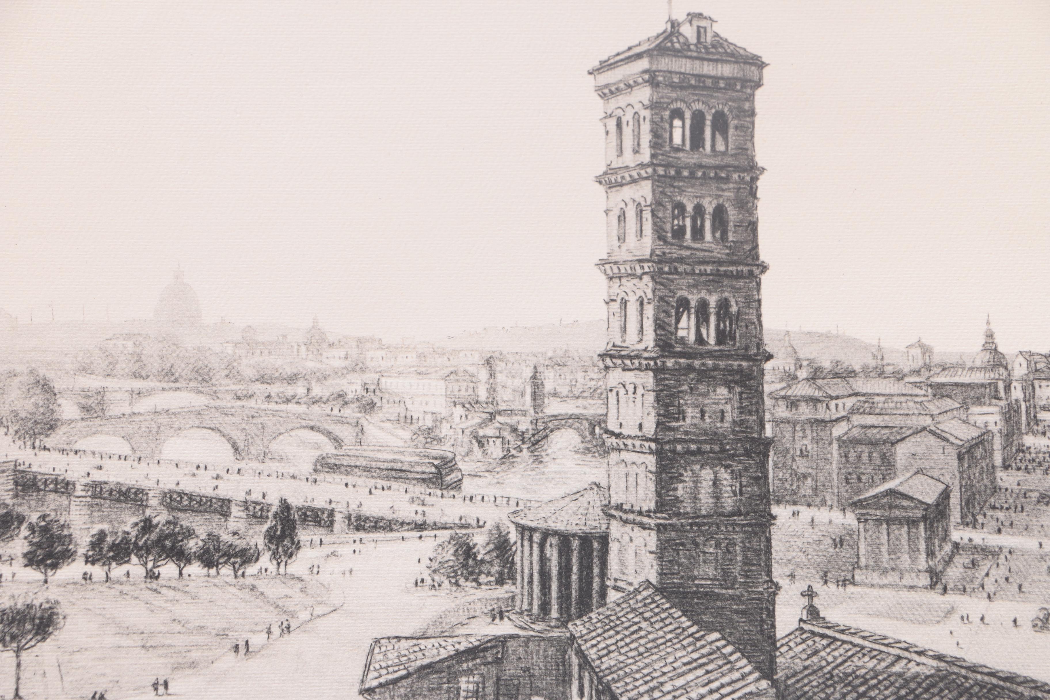 Reproduction Prints After Illustrations of Roman Monuments