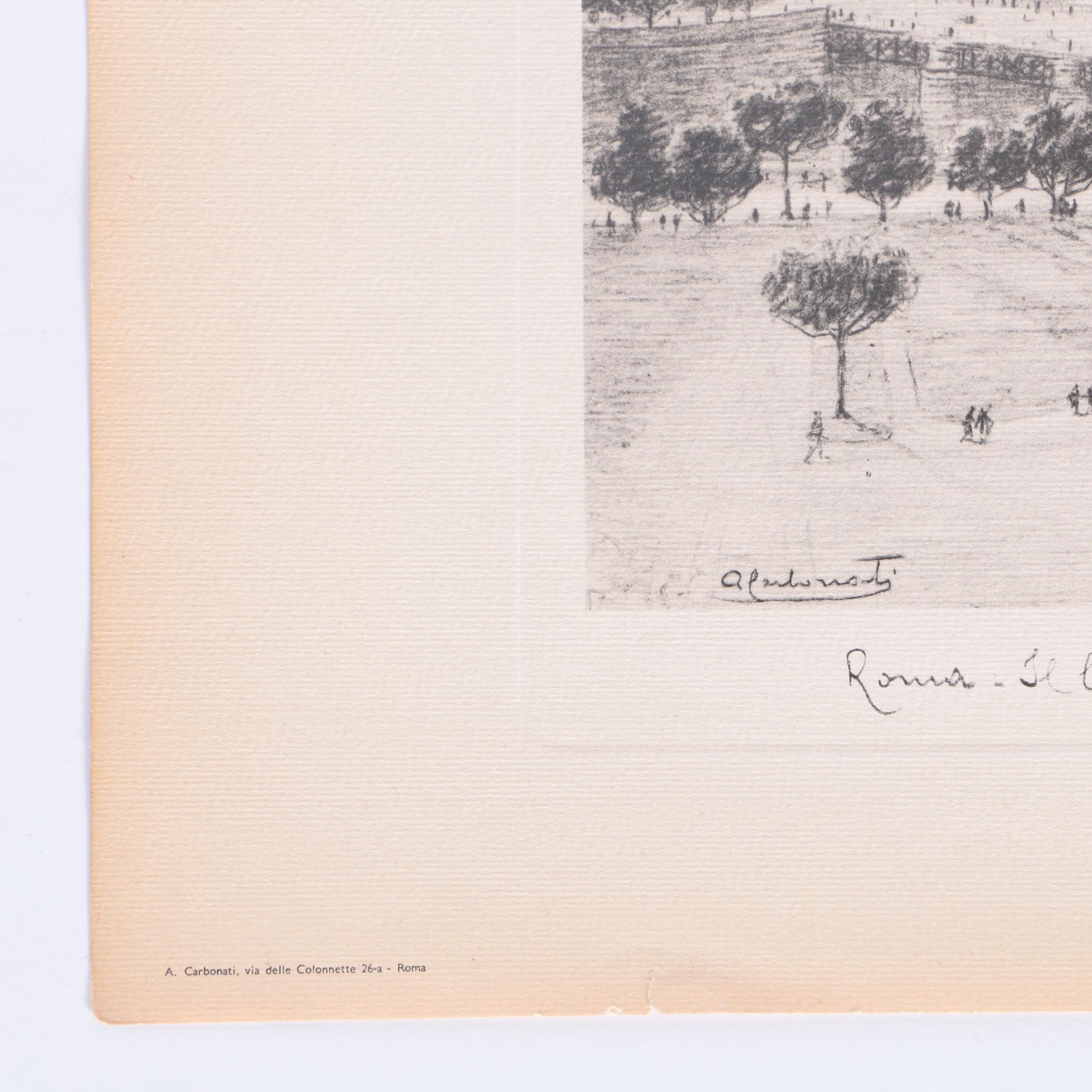 Reproduction Prints After Illustrations of Roman Monuments