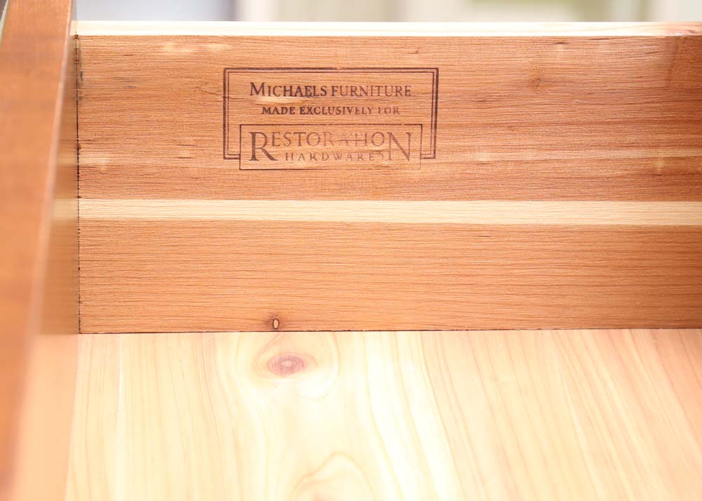 Restoration Hardware "Camden" Cedar Lined Dresser