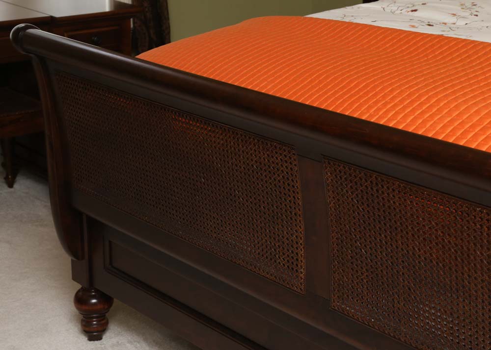 Restoration Hardware "Camden" King Size Sleigh Bed