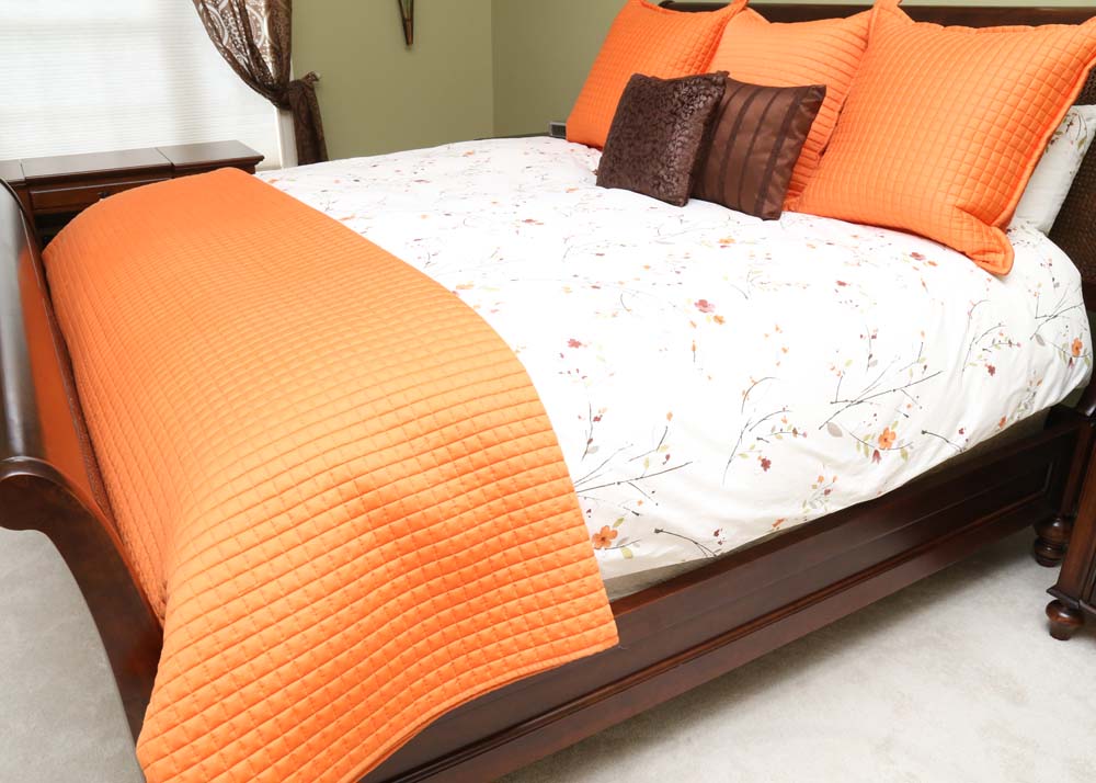 Restoration Hardware "Camden" King Size Sleigh Bed