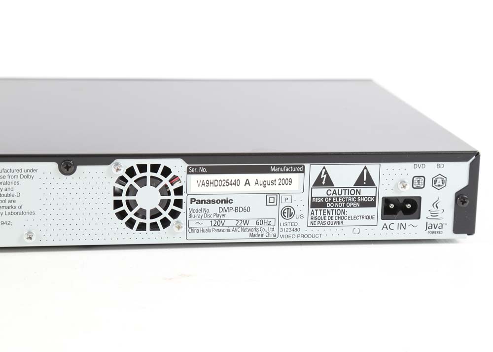 Panasonic DVD and Blu-ray Player