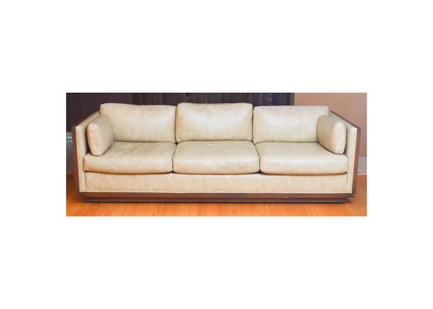 Mid Century Modern Box Frame Sofa