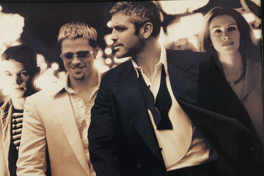 "Ocean's Eleven" Poster Autographed by Cast