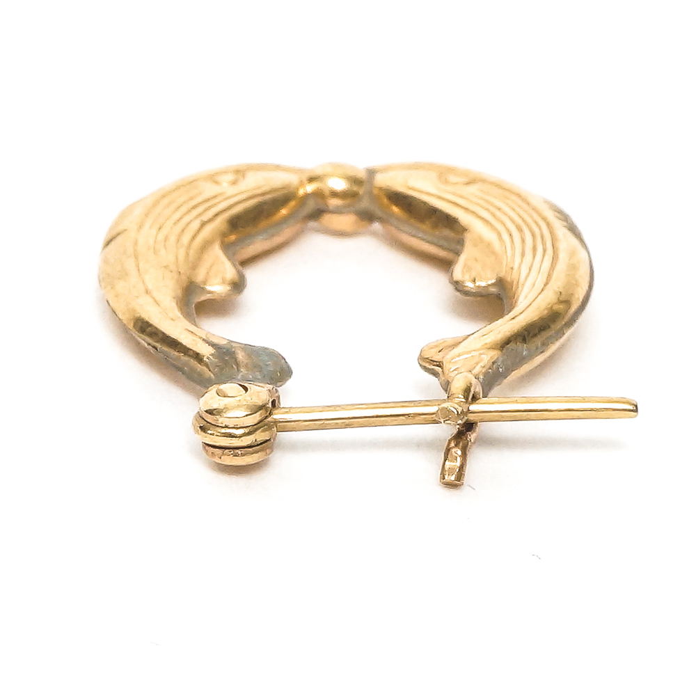 Assortment of 14K Yellow Gold Hoop Earrings