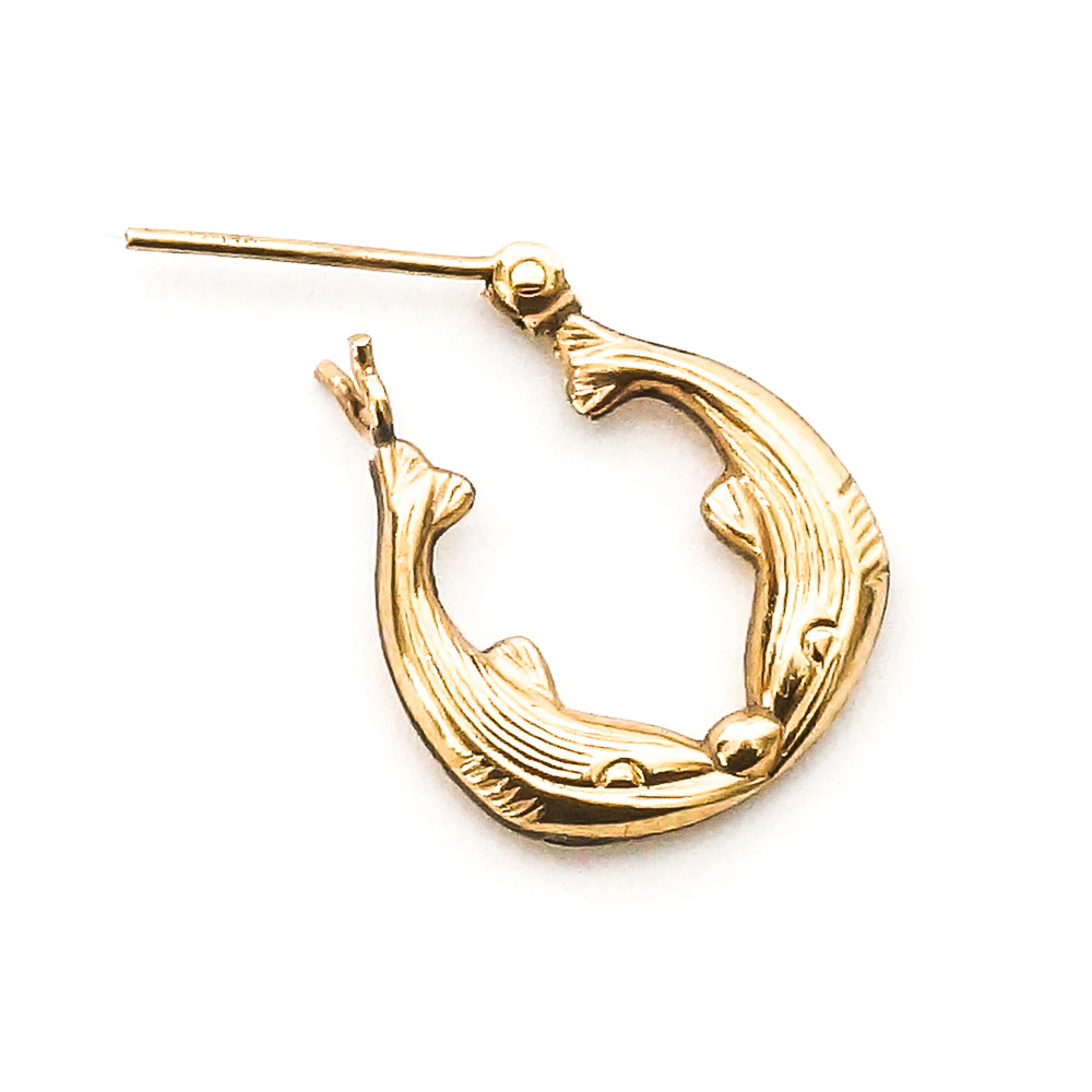 Assortment of 14K Yellow Gold Hoop Earrings