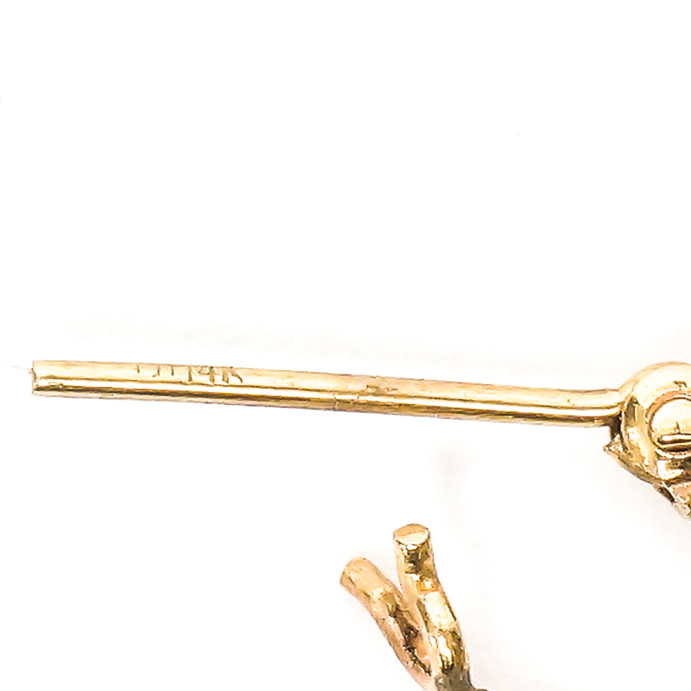 Assortment of 14K Yellow Gold Hoop Earrings