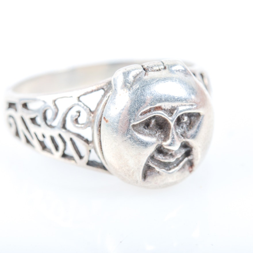 Sterling Silver Poison Ring