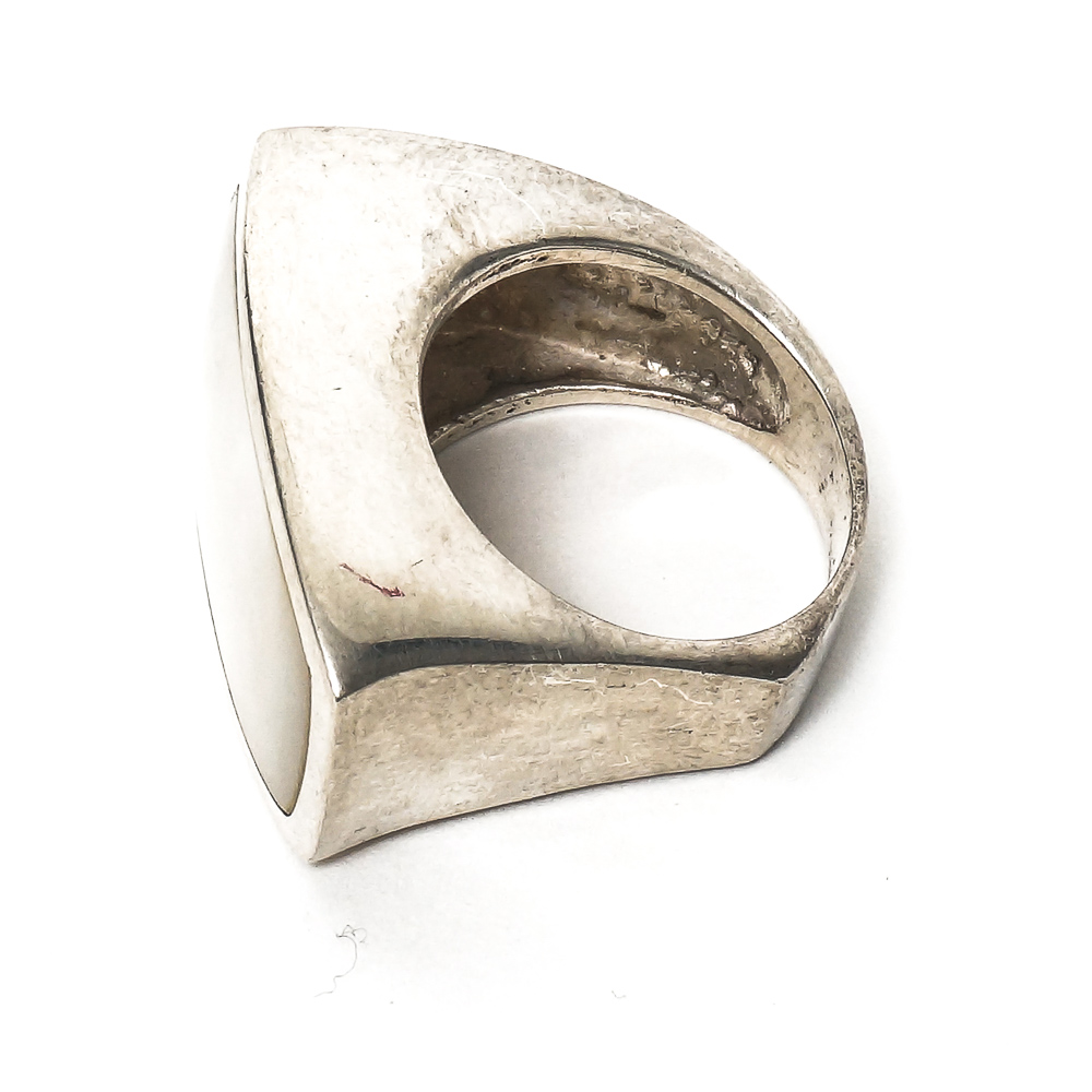 Assortment of Sterling Silver Jewelry Including Mother of Pearl