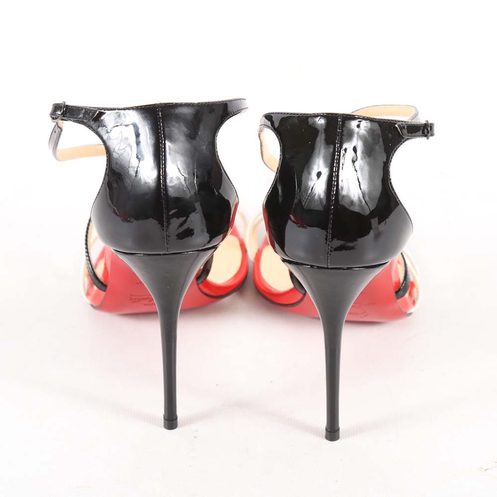 Christian Louboutin of Paris Gwynitta Patent Leather Dress Sandals