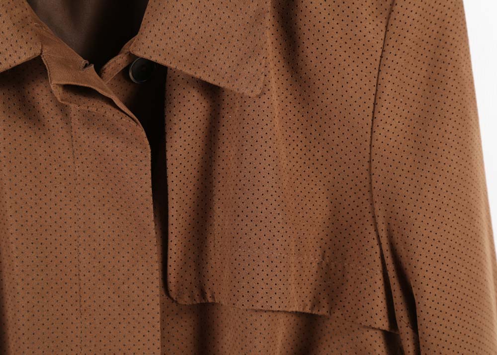 Women's Brown Trench Coat