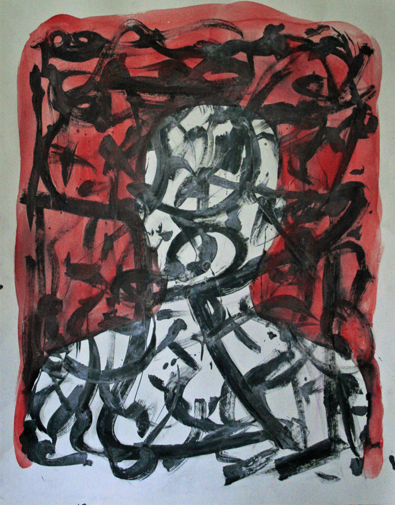 Nicholas Barbieri Mixed Media on Paper