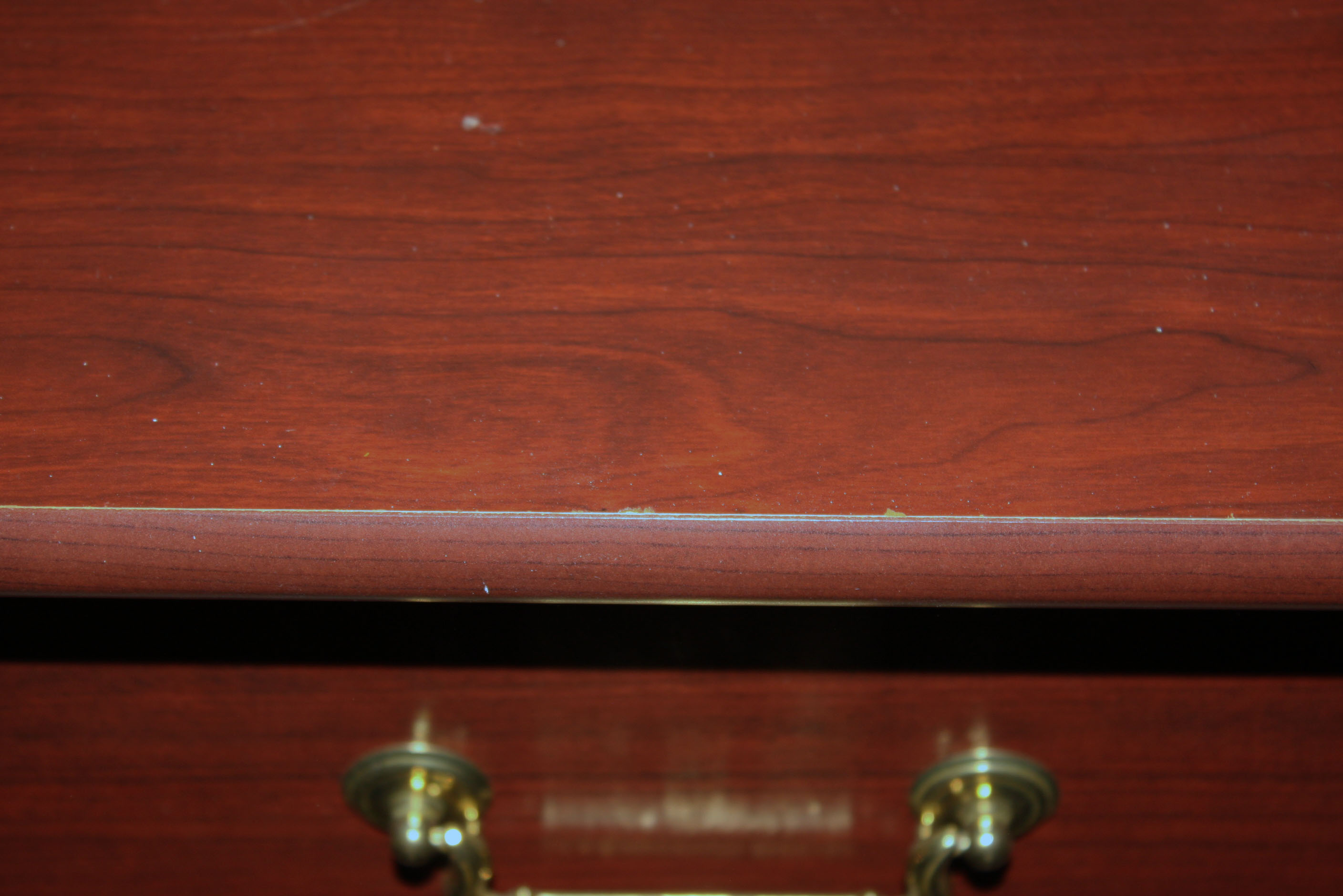 Cherry Laminate Computer Desk