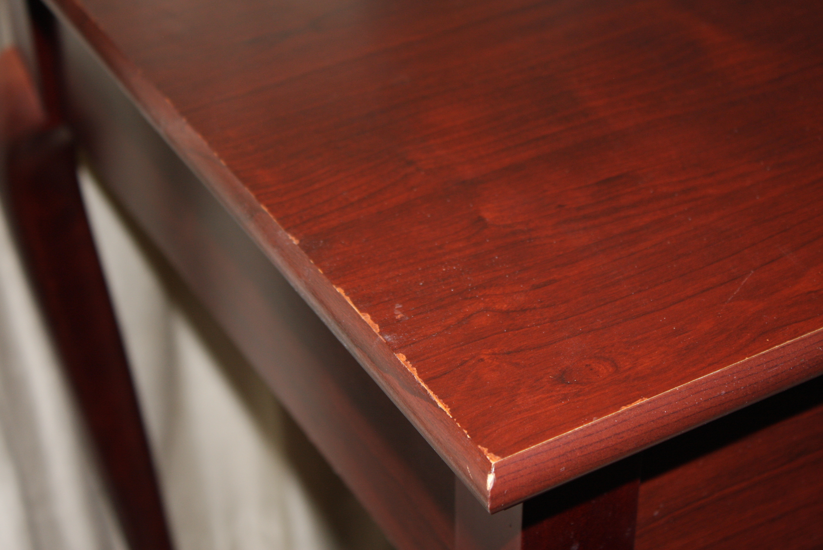 Cherry Laminate Computer Desk