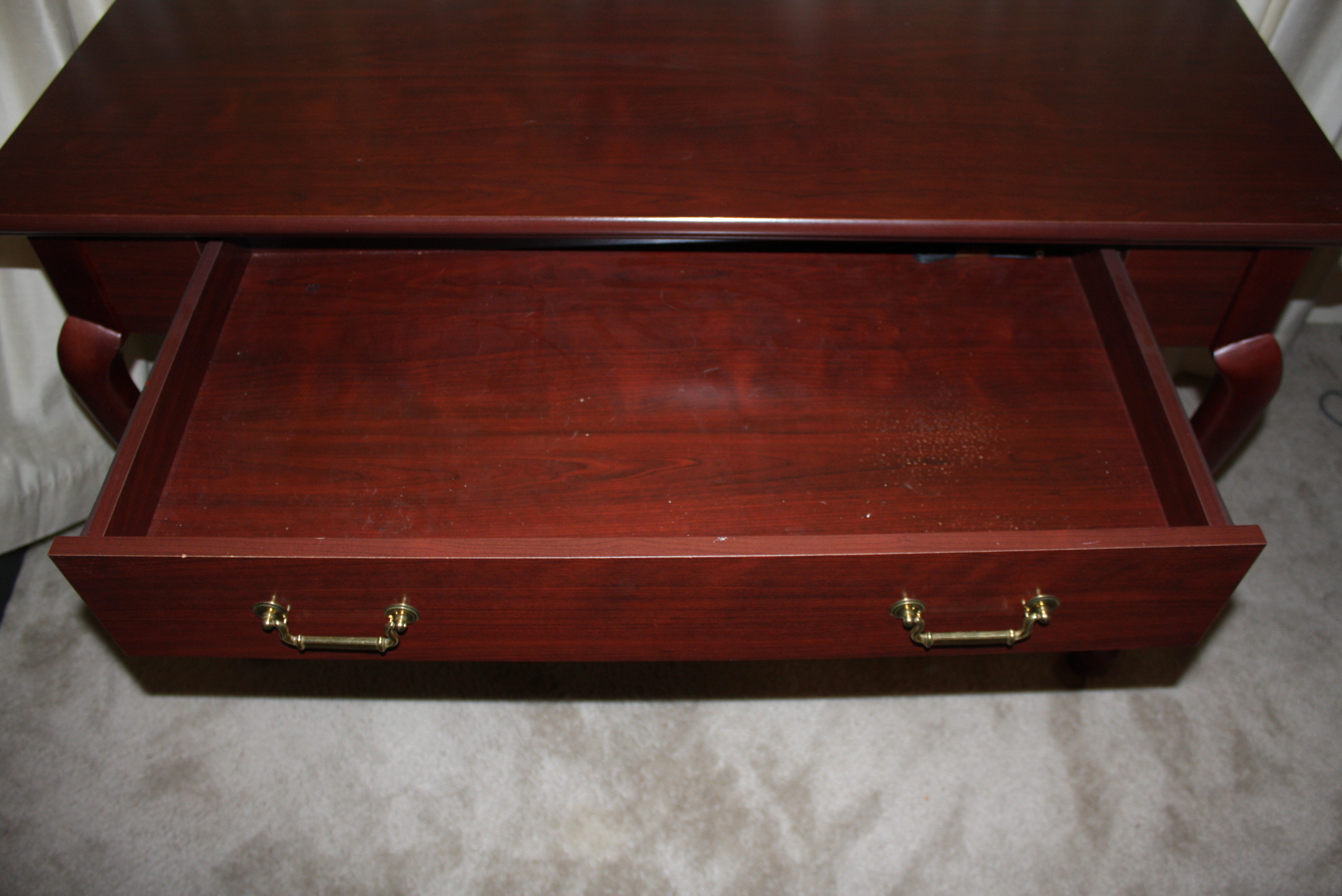 Cherry Laminate Computer Desk