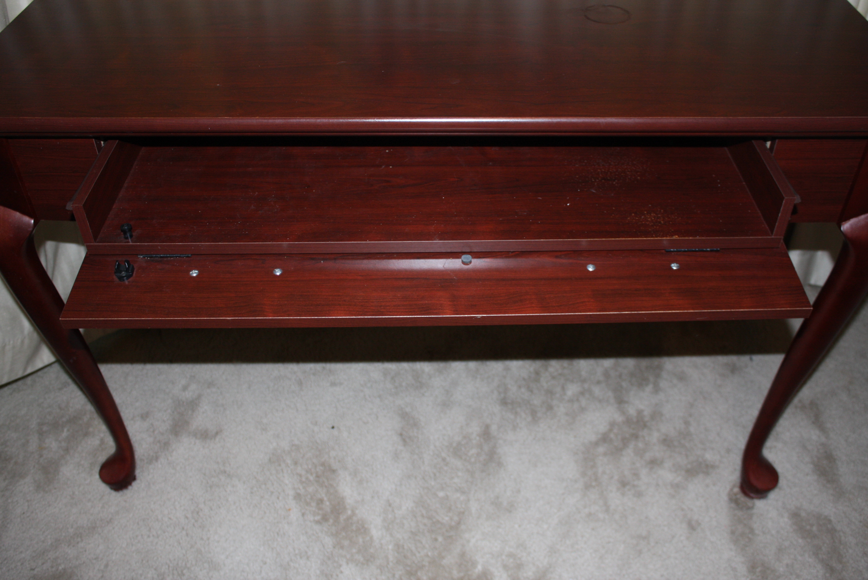 Cherry Laminate Computer Desk