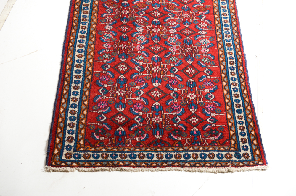 Hand-Knotted Persian Malayer Runner