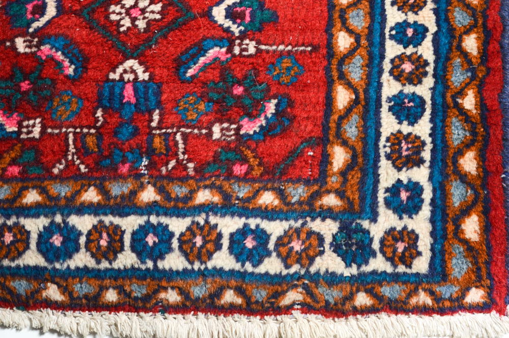 Hand-Knotted Persian Malayer Runner