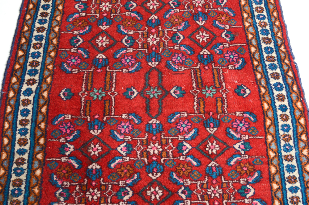 Hand-Knotted Persian Malayer Runner