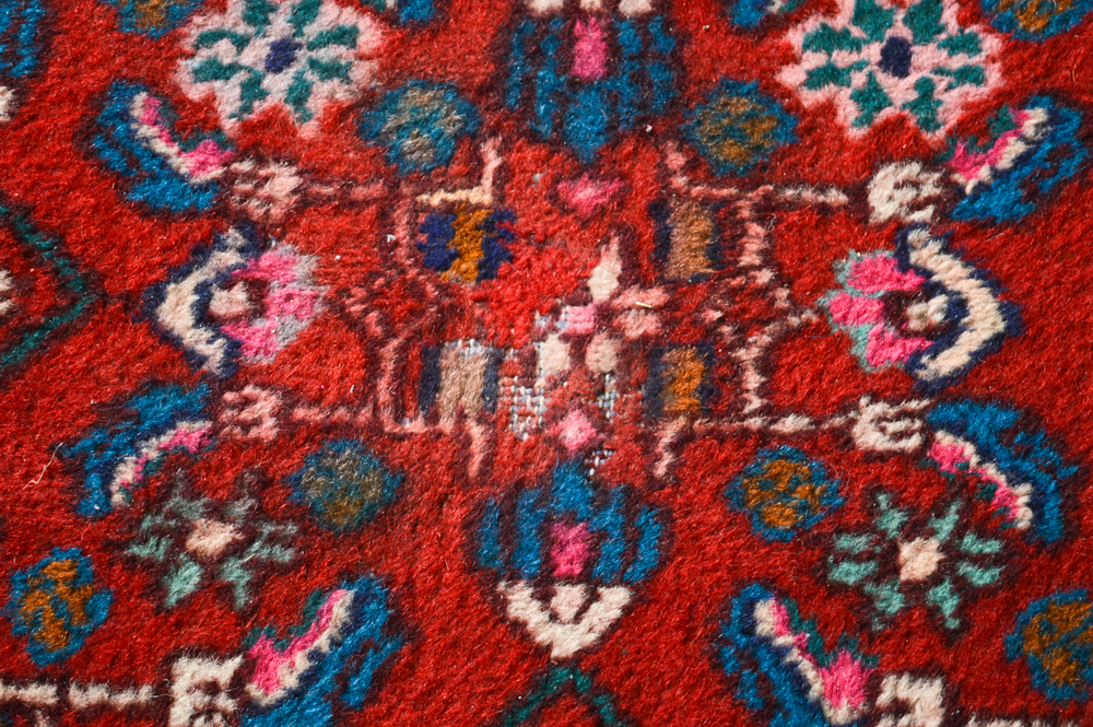 Hand-Knotted Persian Malayer Runner