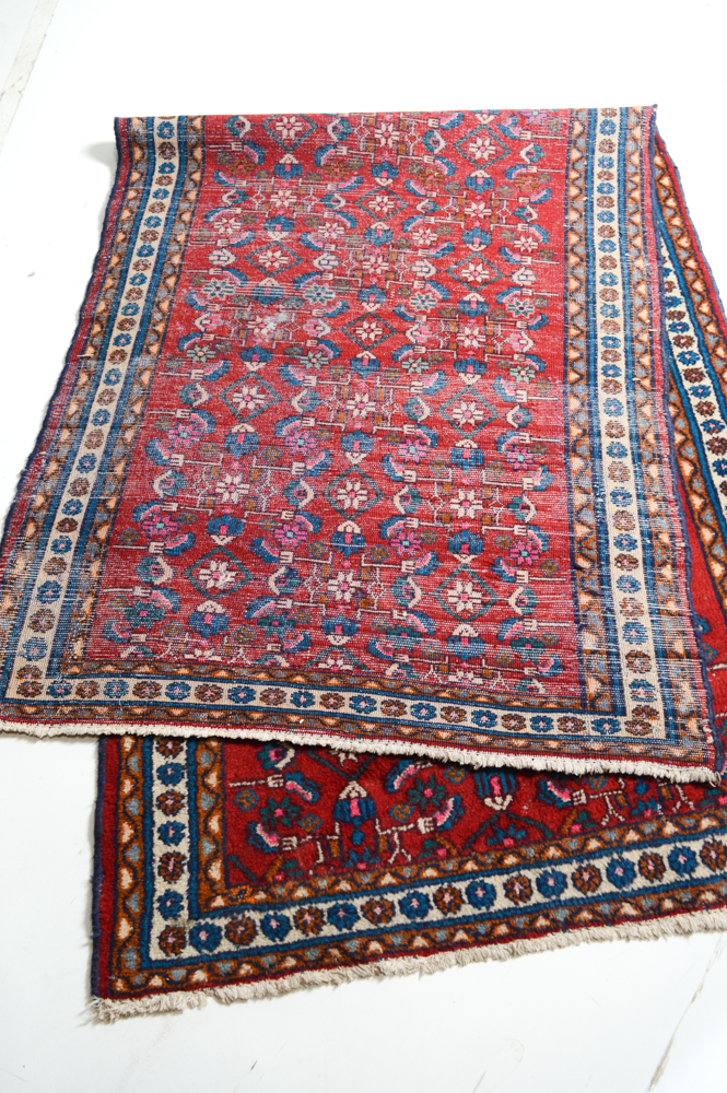 Hand-Knotted Persian Malayer Runner