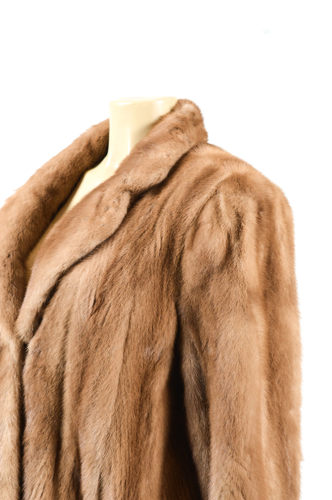 Vintage Adolfo Blonde Mink Fur Jacket